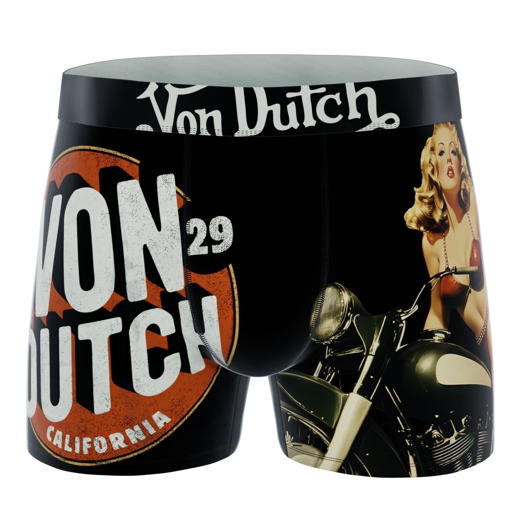 Boxershorts Von Dutch Originals Boxershorts Herren Mikrofaser black
