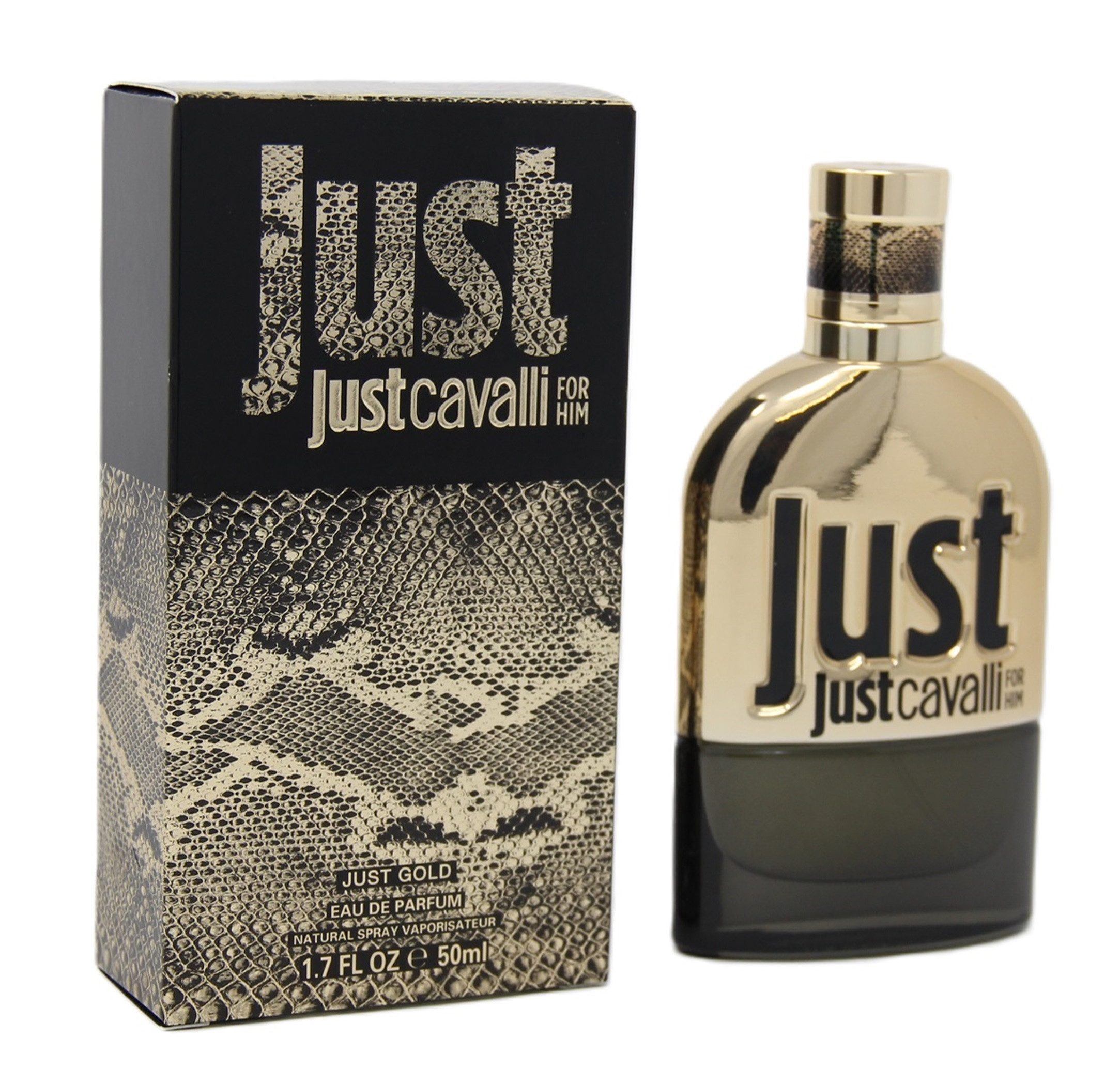 roberto cavalli Eau de Parfum Roberto Cavalli For Him Just Gold Eau de Parfum 50ml