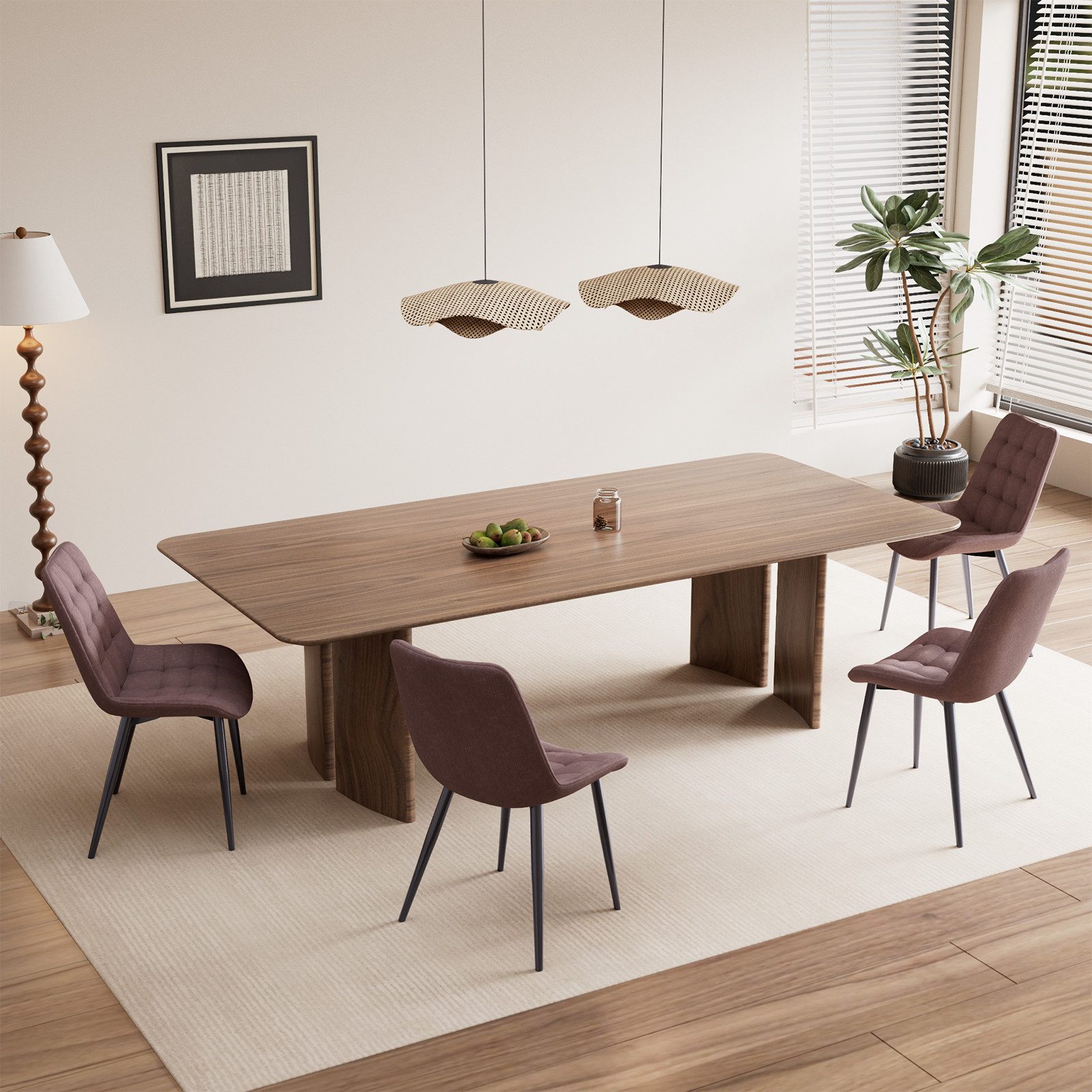 HOMAVO Esszimmerstuhl YZ2 STUHL-SET 2 Stück günstig online kaufen