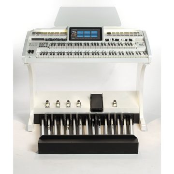 Wersi Orgel (SONIC OAX700 Elektronische Orgel, Perlmutt Weiß, 61 und 76 Tasten, 25-Tastenpedal, 13.3'' Touch-Display, Flexibles Finish, Klassische Musik und Unterhaltungsmusik geeignet, Kompatibel mit VOCALIS Lautsprecher-System und TS9000, OAX-System für Software-Updates, Erweiterungspakete für neue Styles und Funktionen, EASY PLAY-Konzept, PROFI Mode, und VB3 Zugriegel, SILBERMANN Kirchenorgel und FARFISA Compact Sounds, -Klangfarben, Realistische Chöre und Akkordeon-Sounds, SONIC-Begleitband, VST Host, WINDOWS 11 64bit kompatibel), SONIC OAX700, Elektronische Orgel, Klassische Musik