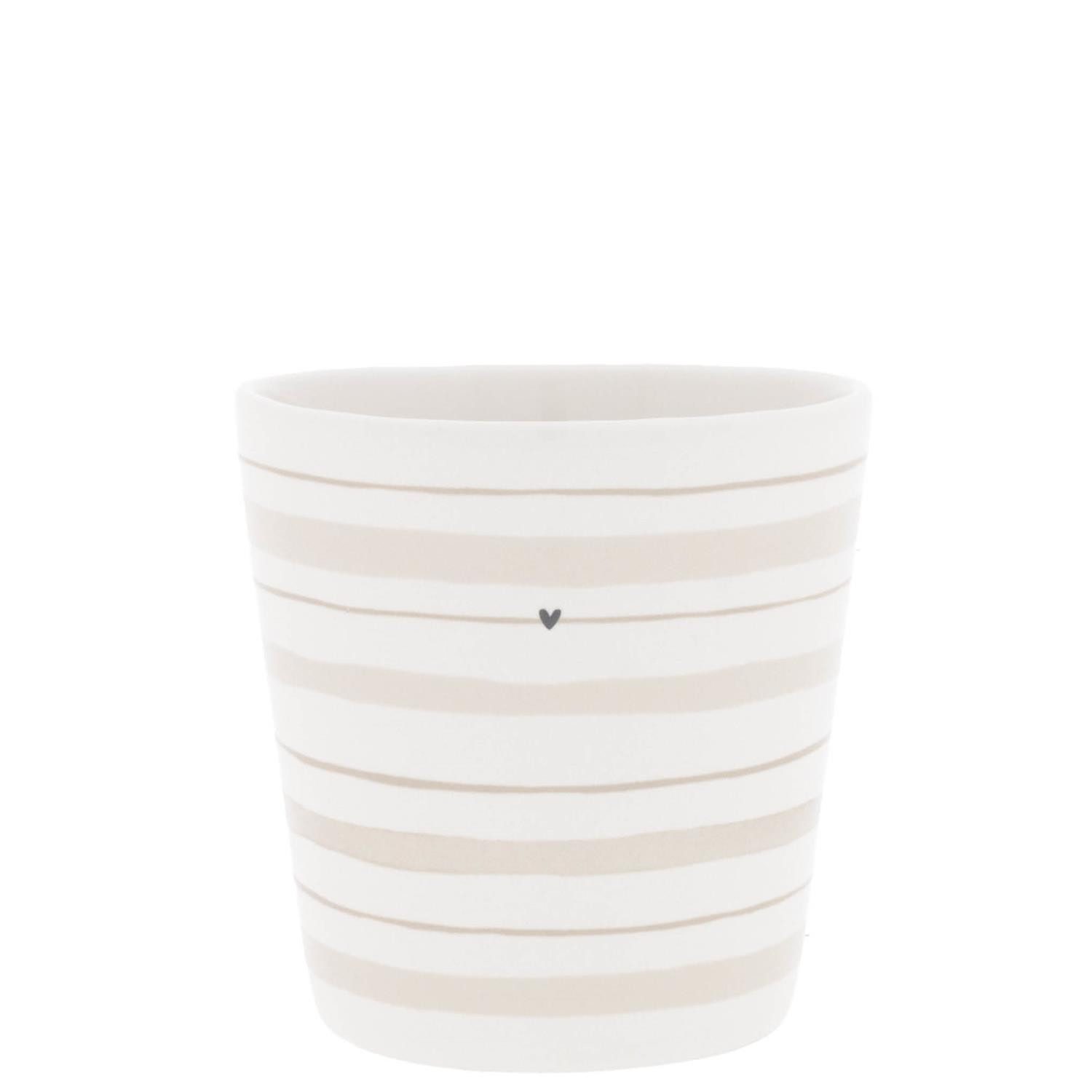Tasse Weiß, Durchmesser 8.5 cm