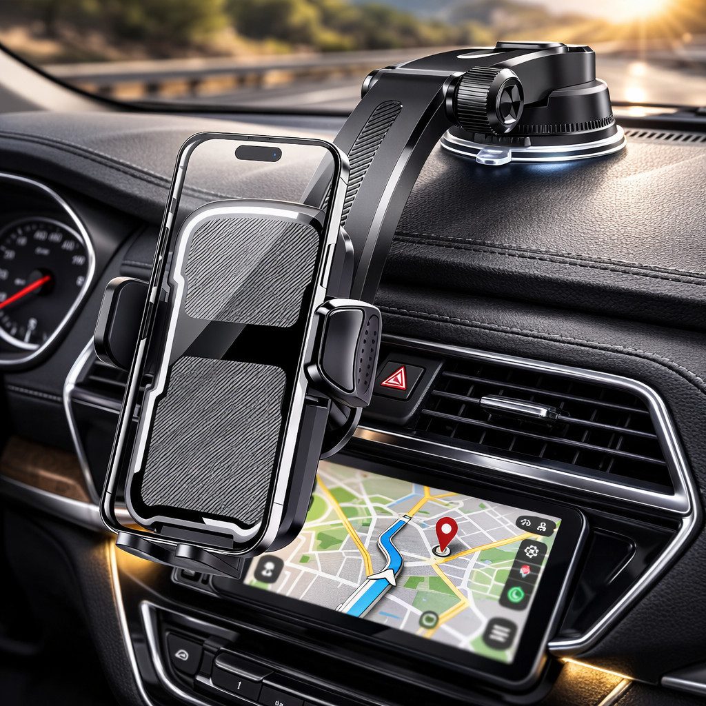 NEXGEN LUXUS HANDY-ZUBEHÖR Smartphone-Halterung Handy-Halterung Autohalter Lüftung Armaturenbrett KFZ Halter