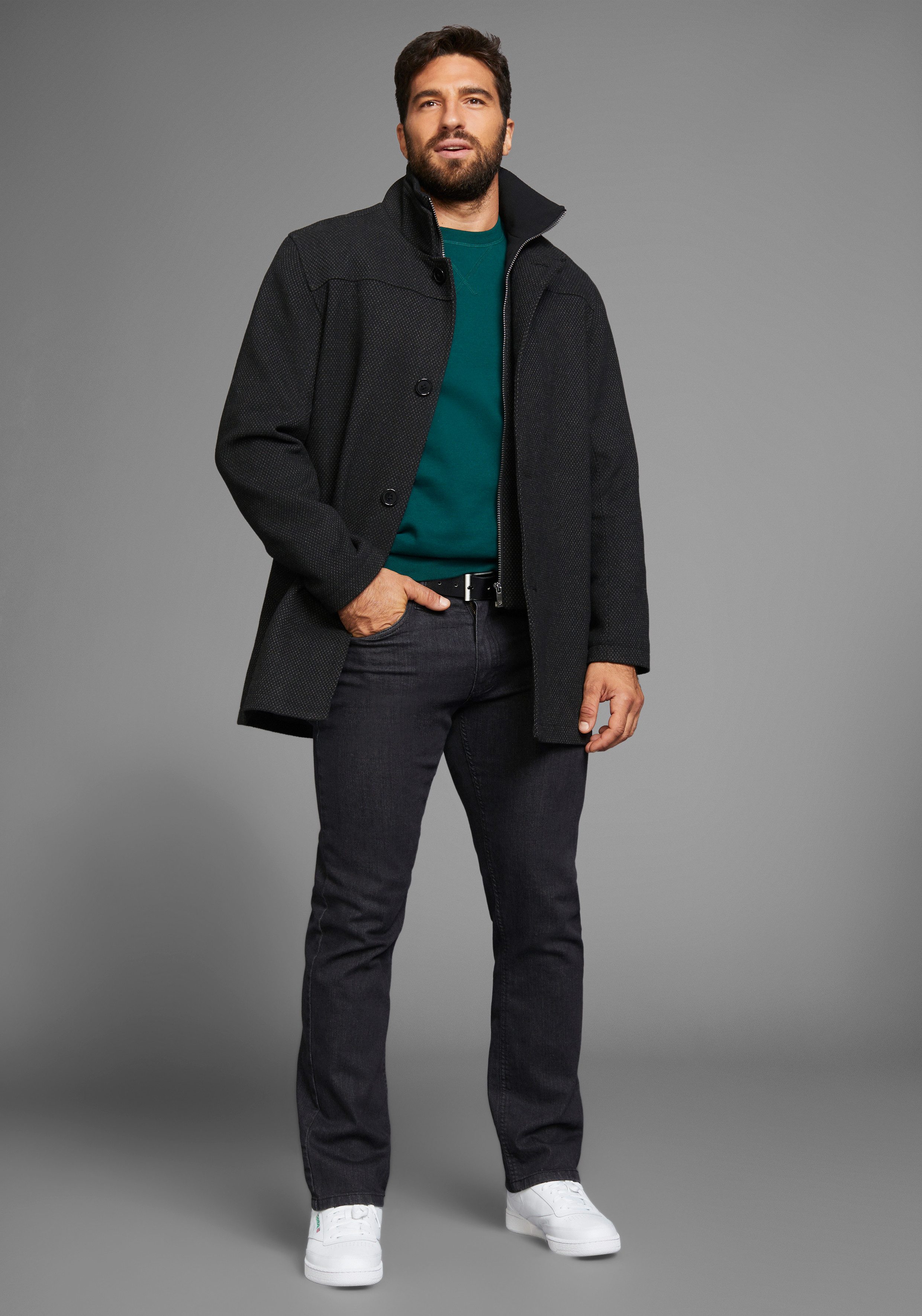 Man's World Sweatshirt in vielen Top Farben! Perfekt für Alltag, Freizeit und Büro Premium Bestseller mit klarer Passform - Starke Preis Leistung! – Bild 5 von 5