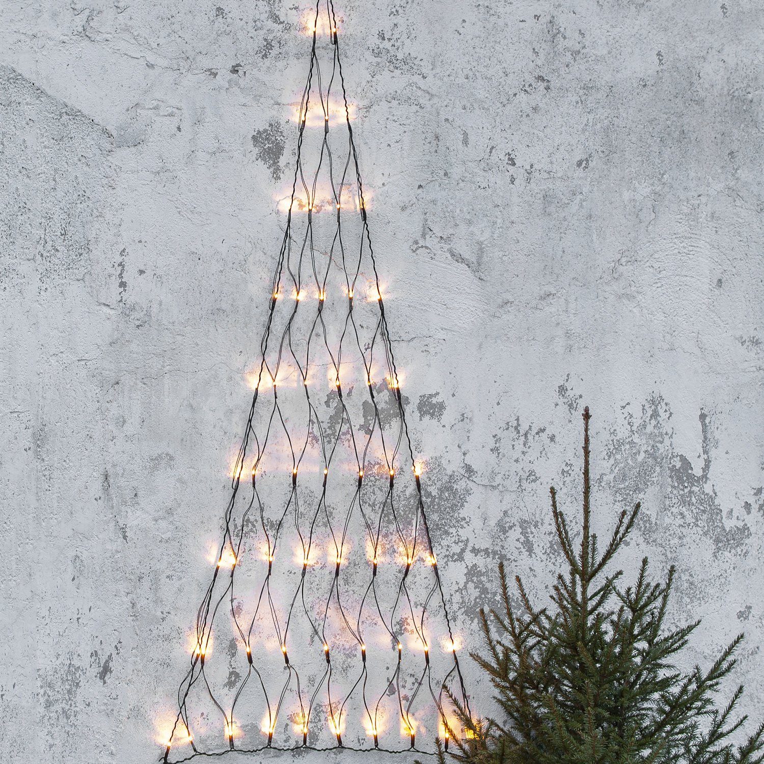 STAR TRADING »LED Tannenbaum Wanddeko