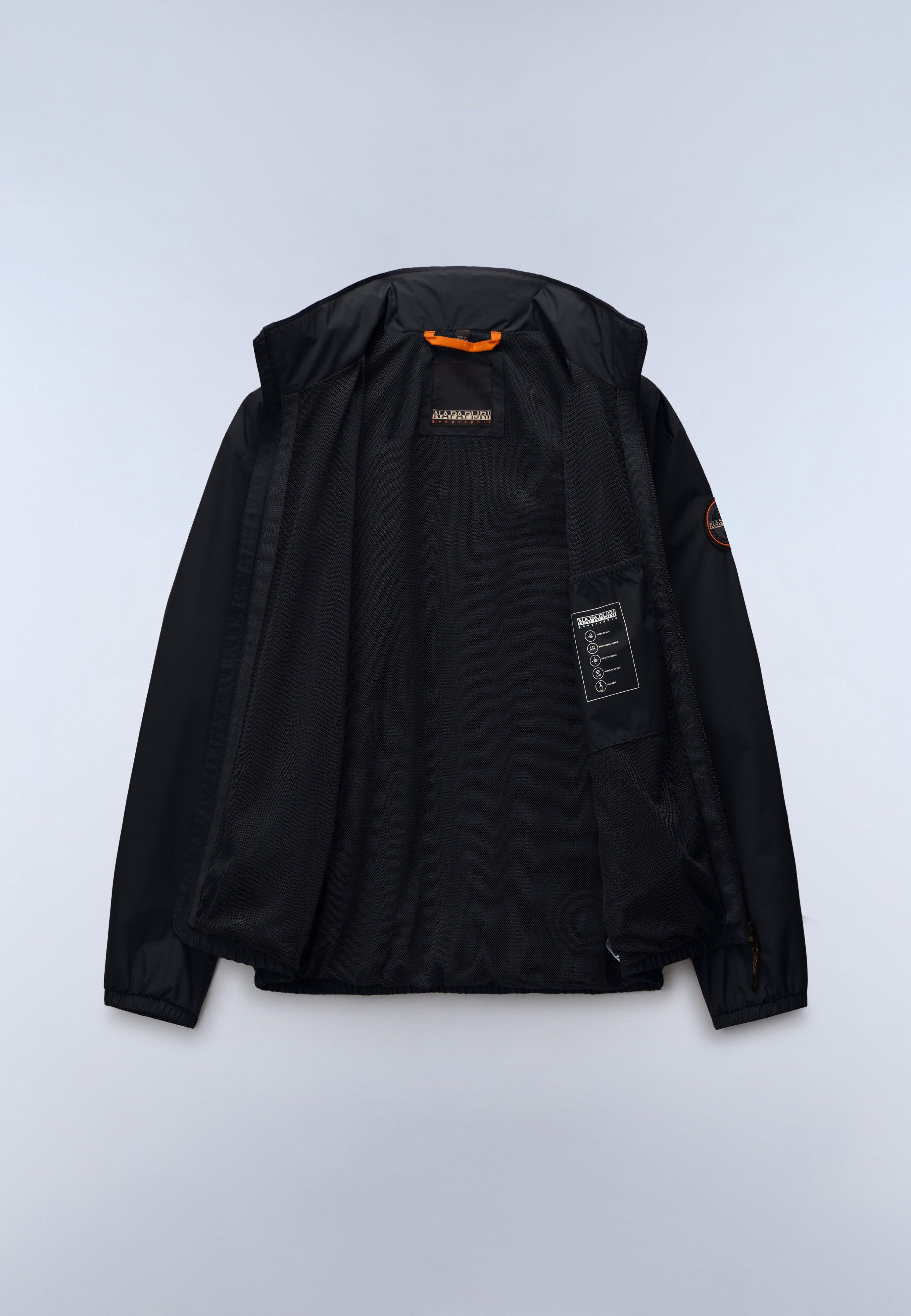 Napapijri Windbreaker mit Reißverschluss, aus Polyester, normaler Schnitt – Bild 5 von 5