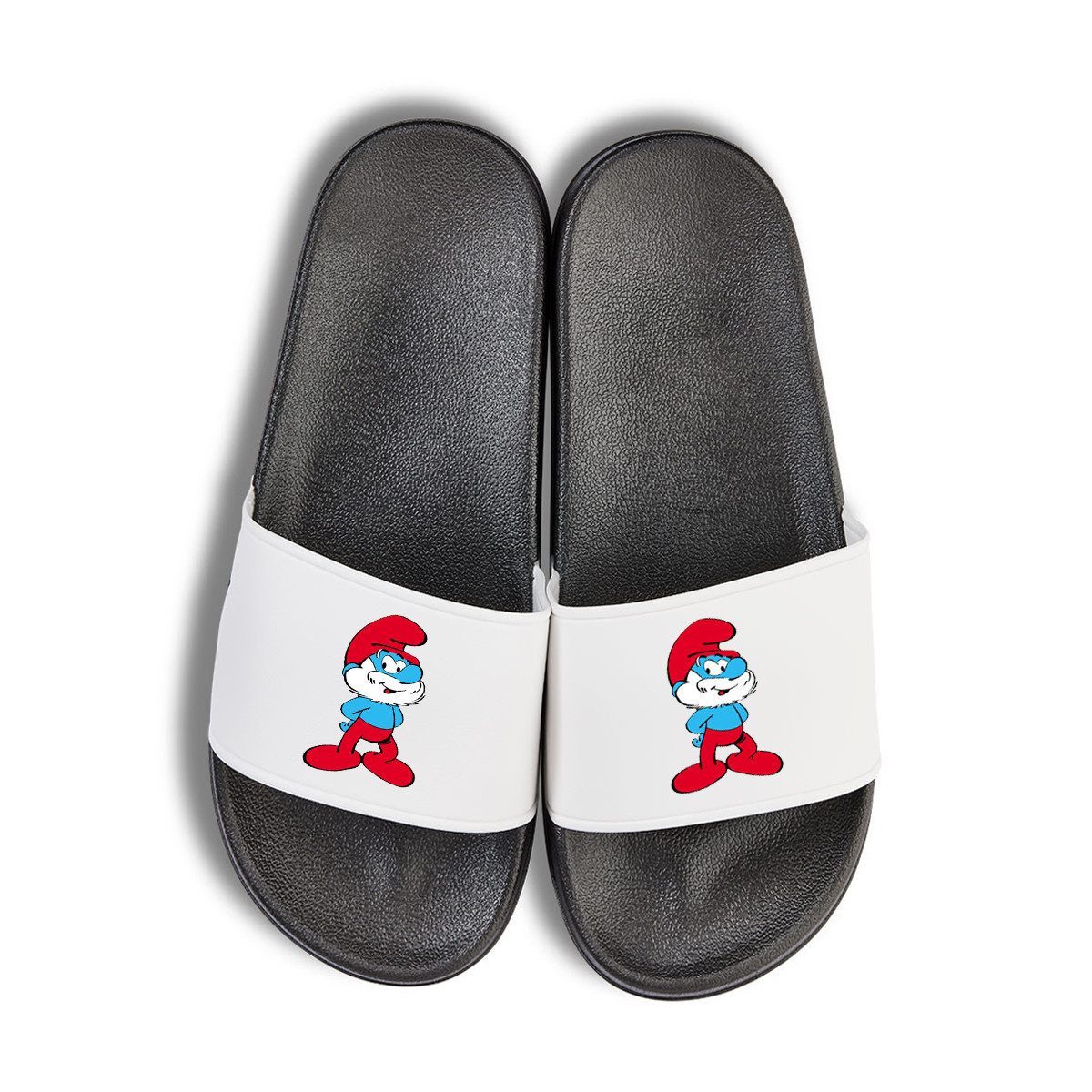 Papa Schlumpf Unisex Badelatschen Flip Flops Badeschuh