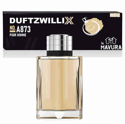 MAVURA Eau de Toilette DUFTZWILLIX No. A873 - Herren Parfüm - würzige & süße Noten, - 100ml - Duftzwilling / Dupe Sale