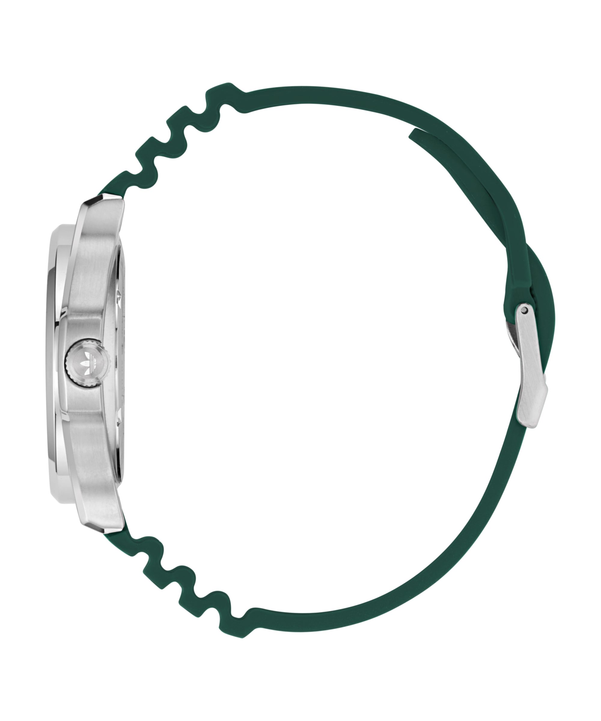 adidas Originals Quarzuhr EXPRESSION THREE AOFH255012I, Armbanduhr, Herrenuhr, Damenuhr, Silikonarmband, Leuchtzeiger