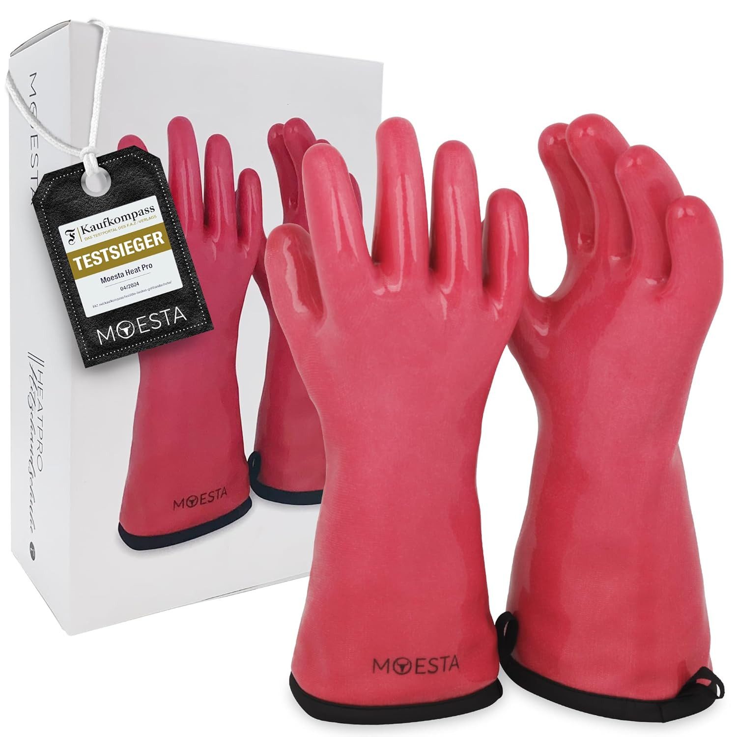 Moesta BBQ Grillhandschuhe HeatPro Hitzehandschuhe - günstig online kaufen