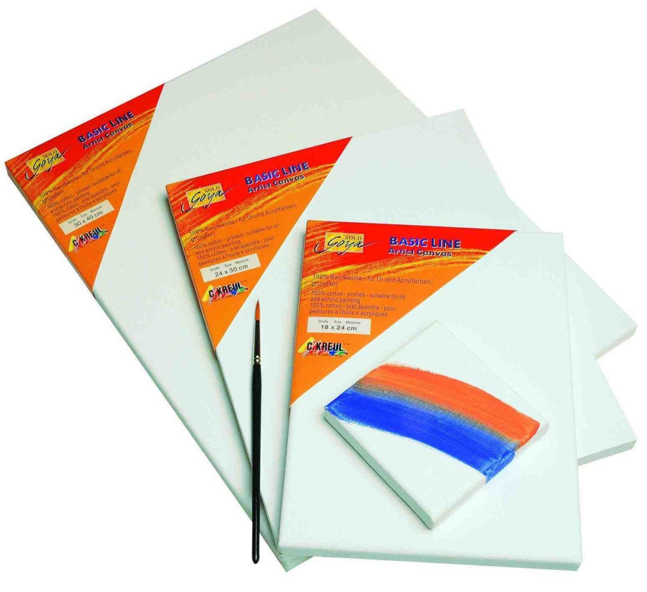 Kreul Leinwand Kreul Keilrahmen Solo Goya Basic Line 13 x 18 cm