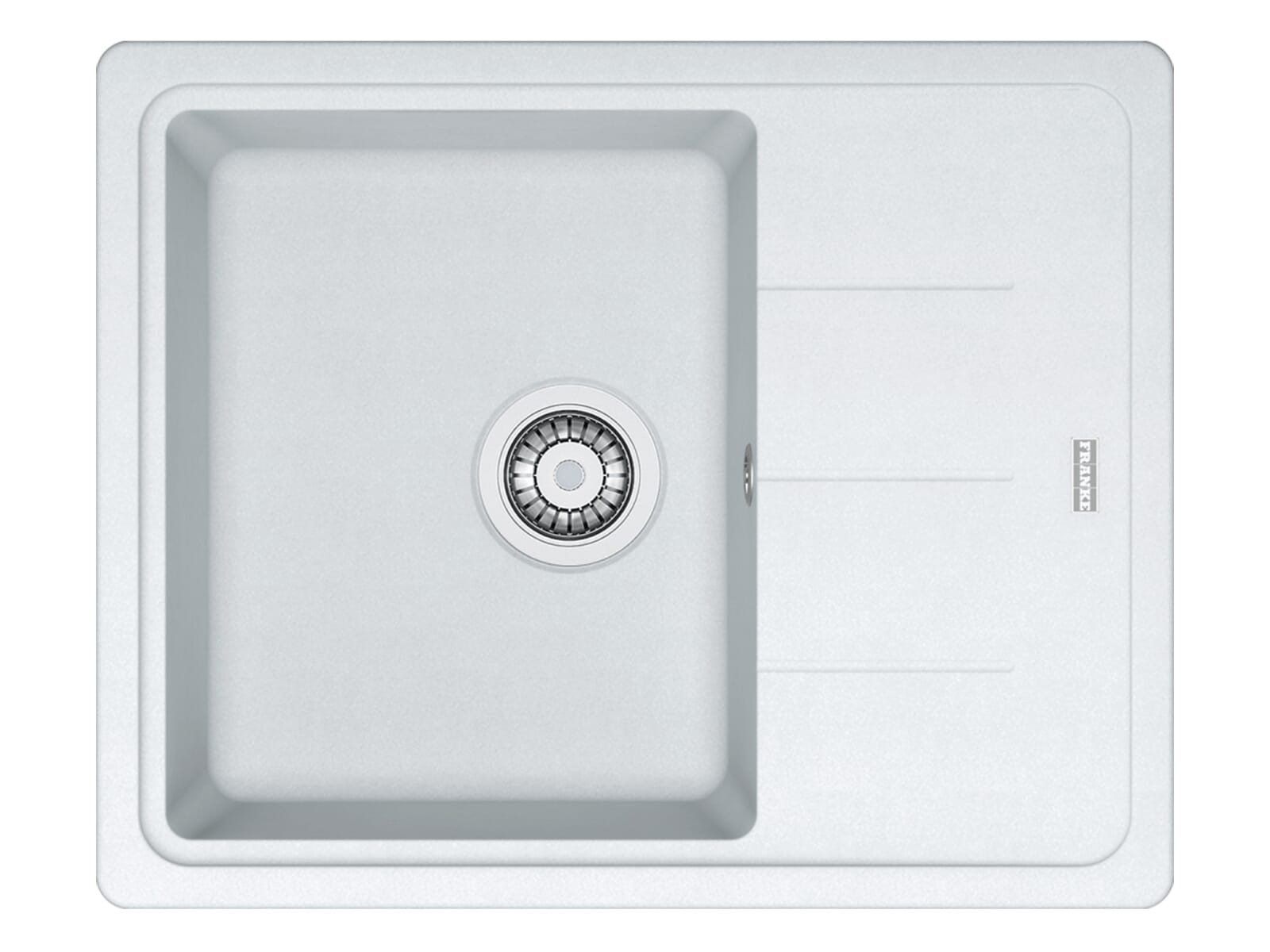 FRANKE Granitspüle, rechteckig, 62/50 cm, (1 St), aus Sanitized®