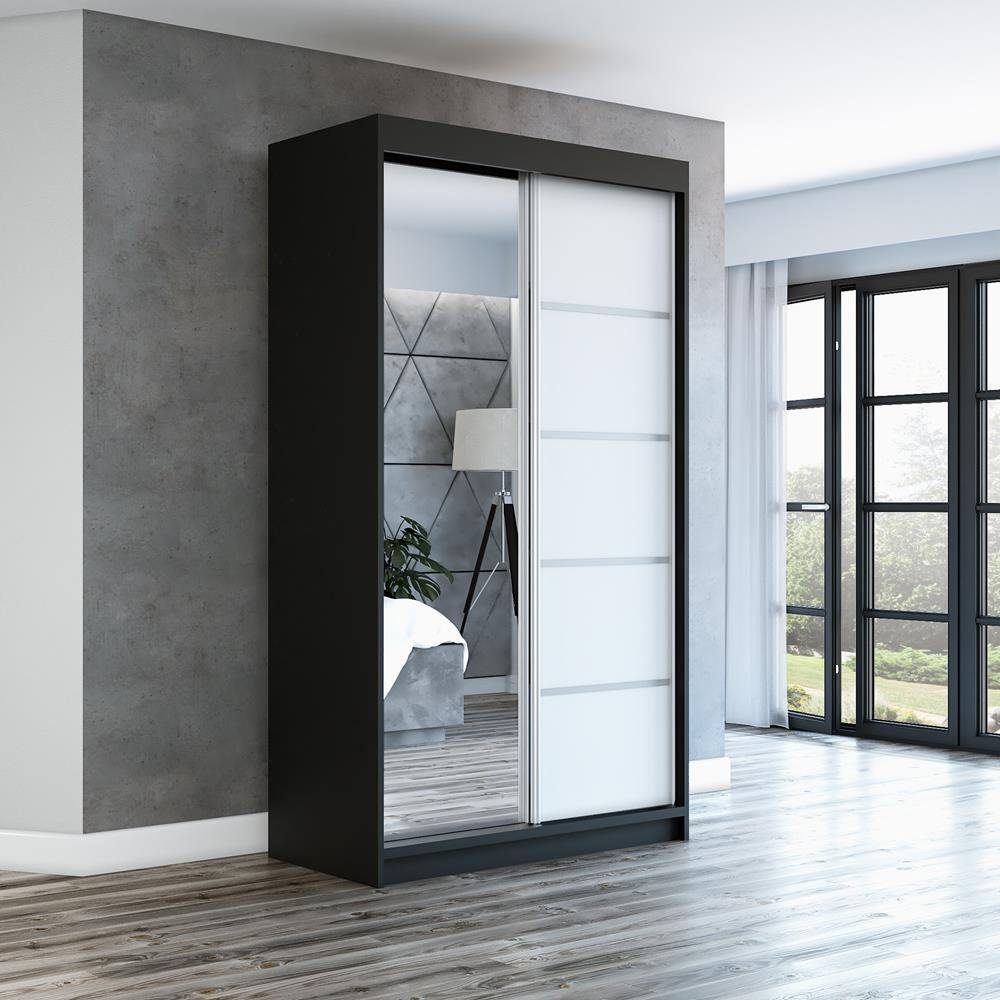 A&J MöbelLand GmbH Schiebetürenschrank GAPI mit Spiegel (TOP ANGEBOT! Geräu günstig online kaufen