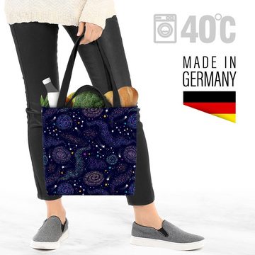 VOID Henkeltasche (1-tlg), Bunte Sterne Kosmos Wirbel Galaxie Space Weltall Kosmos Sternenwolke