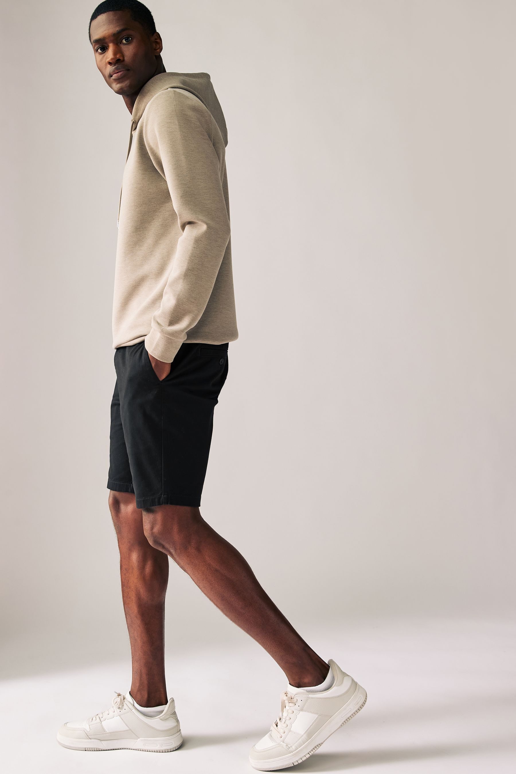 Next Chinoshorts Skinny Fit Chinoshorts mit Stretch (1-tlg)
