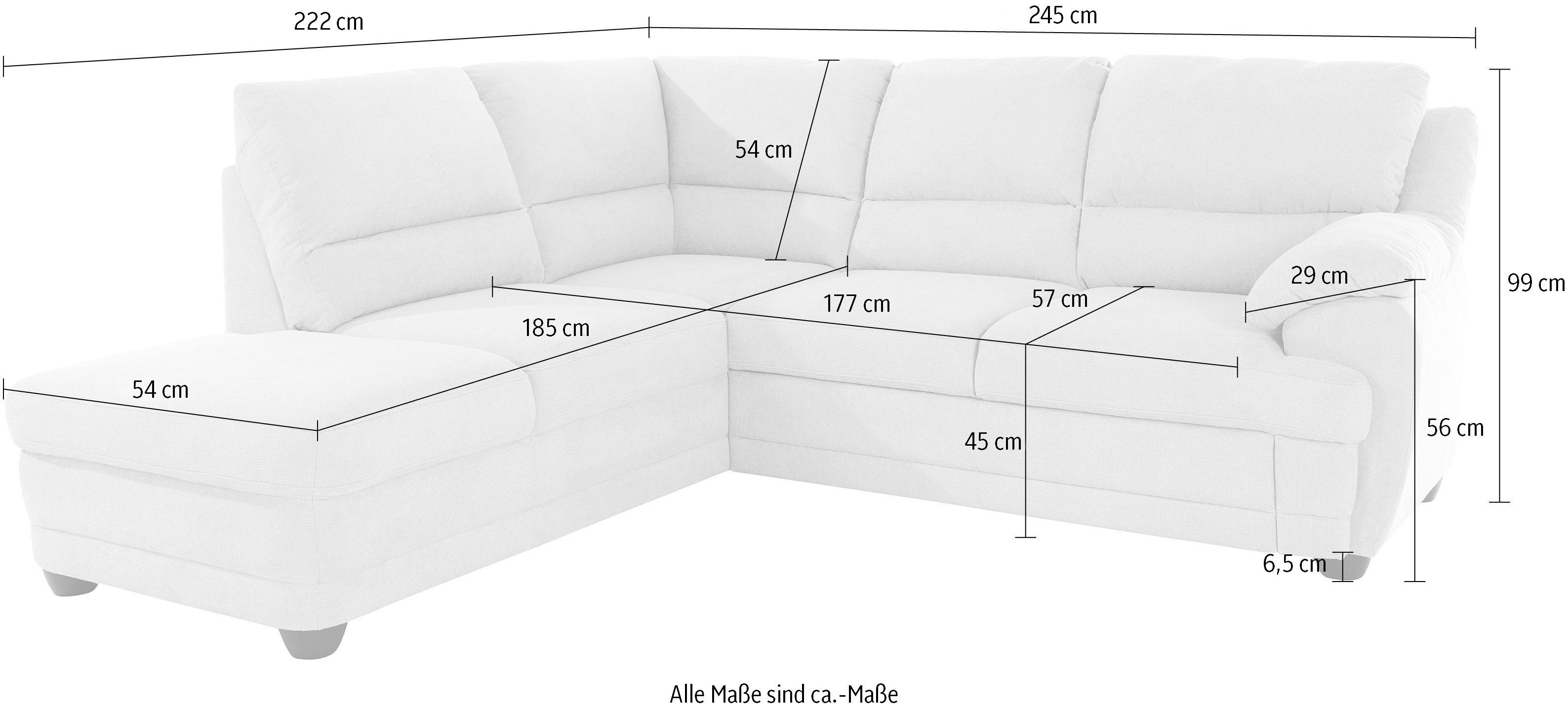 Ecksofa Home Nebolo affaire