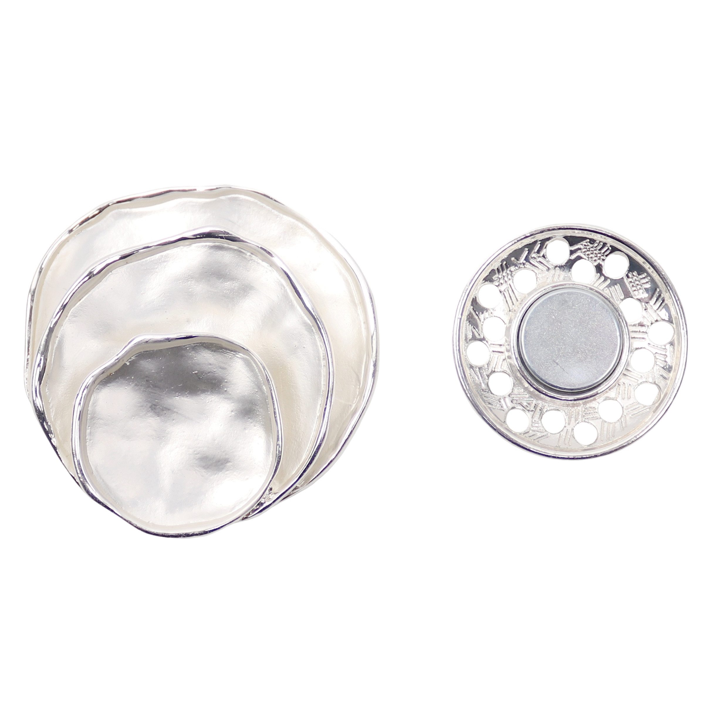 MIRROSI Brosche Magnetbrosche für Damen elegant, wunderschönes Design