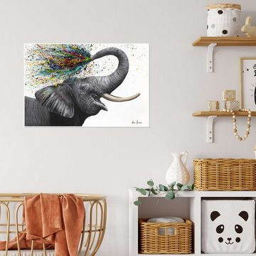 Posterlounge Poster Ashvin Harrison, Ein elefantastischer Tag, Kinderzimmer Modern Malerei