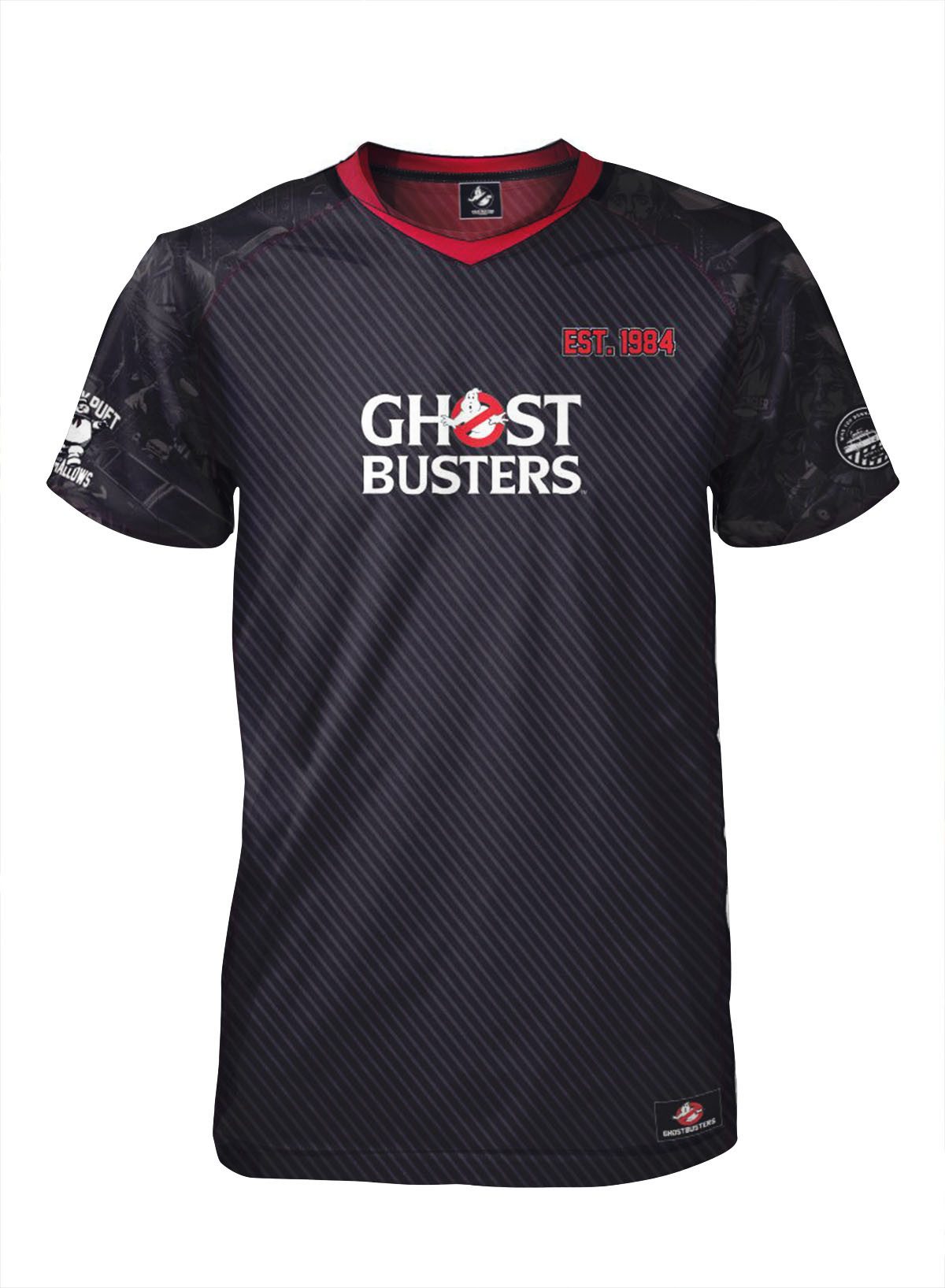 Ghostbusters T-Shirt Classic Logo 84 Soccer Jersey Classic Logo 84 Soccer Jersey