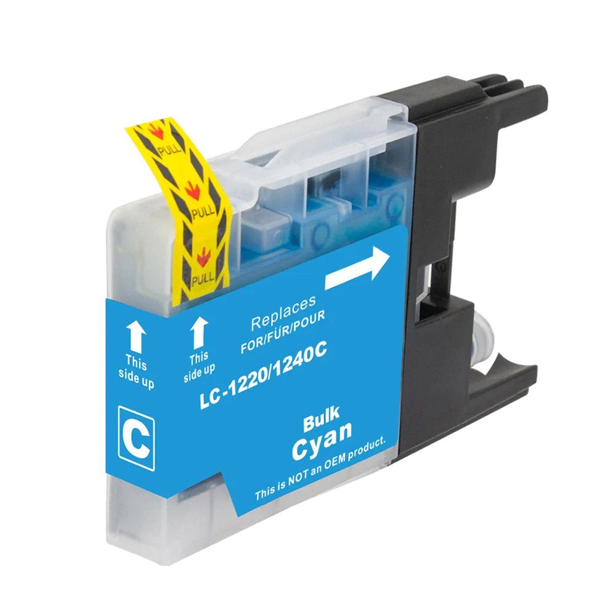 Kompatibel Brother LC-1240 XL Cyan Tintenpatrone (Einzelpatrone, DW)