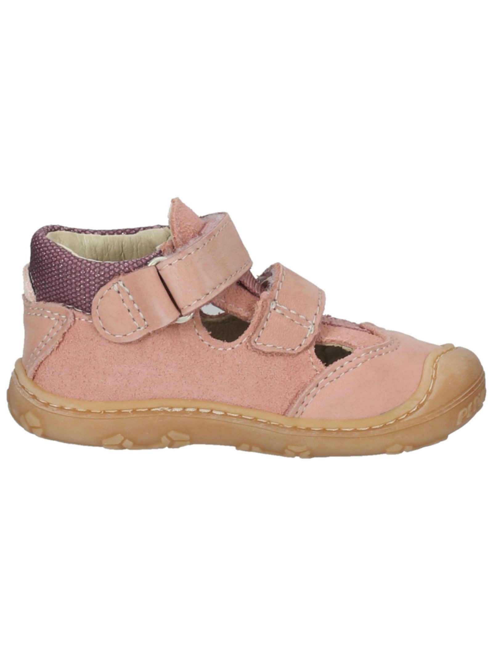 Pepino Halbschuhe Leder/Textil . Klettschuh
