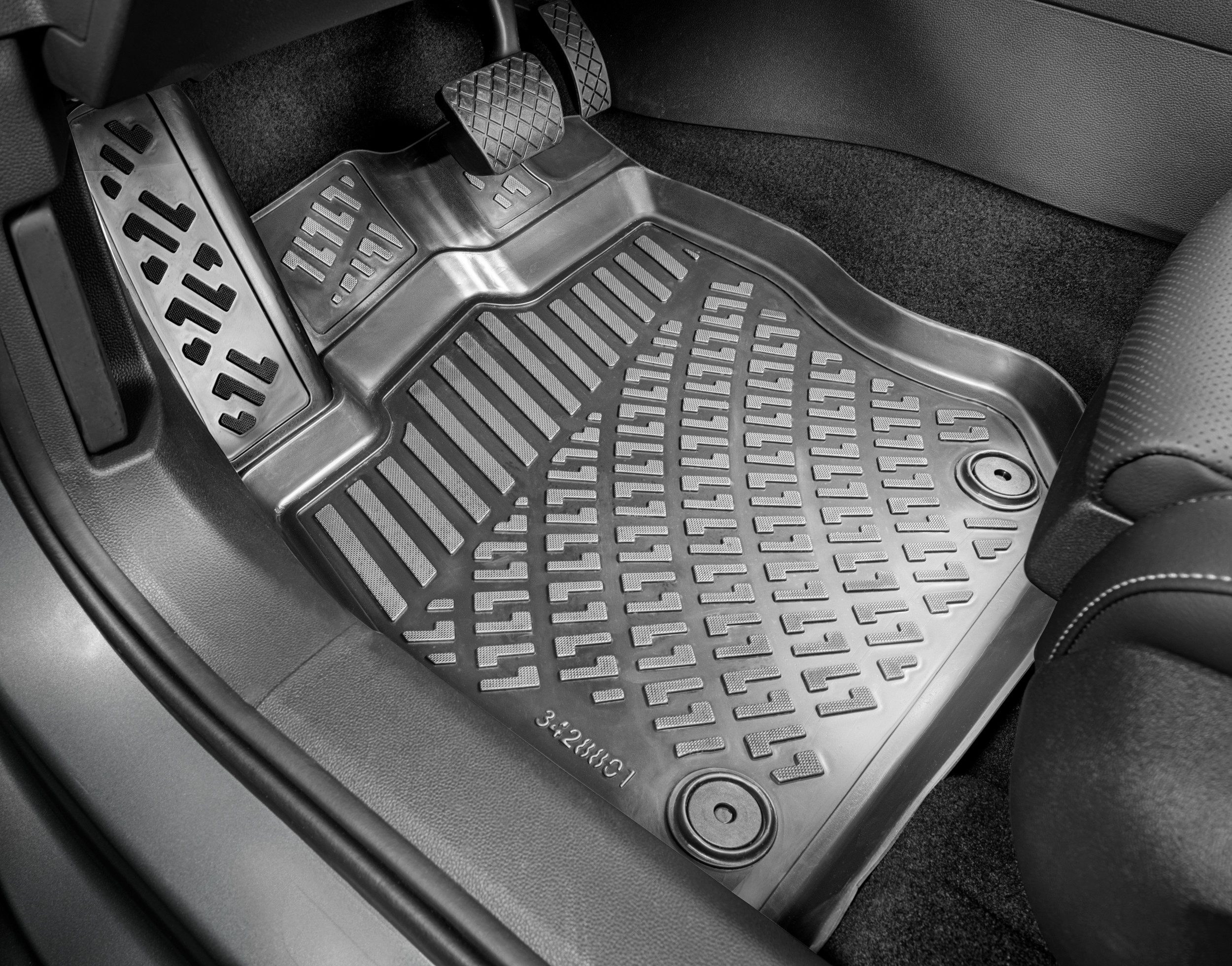 fussmattenprofi.com 3D Car Floor Mat, suitable for Opel Astra J 2010-2019 (1 pc), for Opel Astra