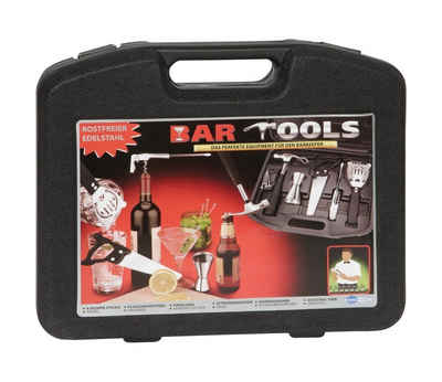 Markenwarenshop-Style Cocktail-Set Bar Tools im Werkzeugkoffer - Bar Set - Cocktail Set