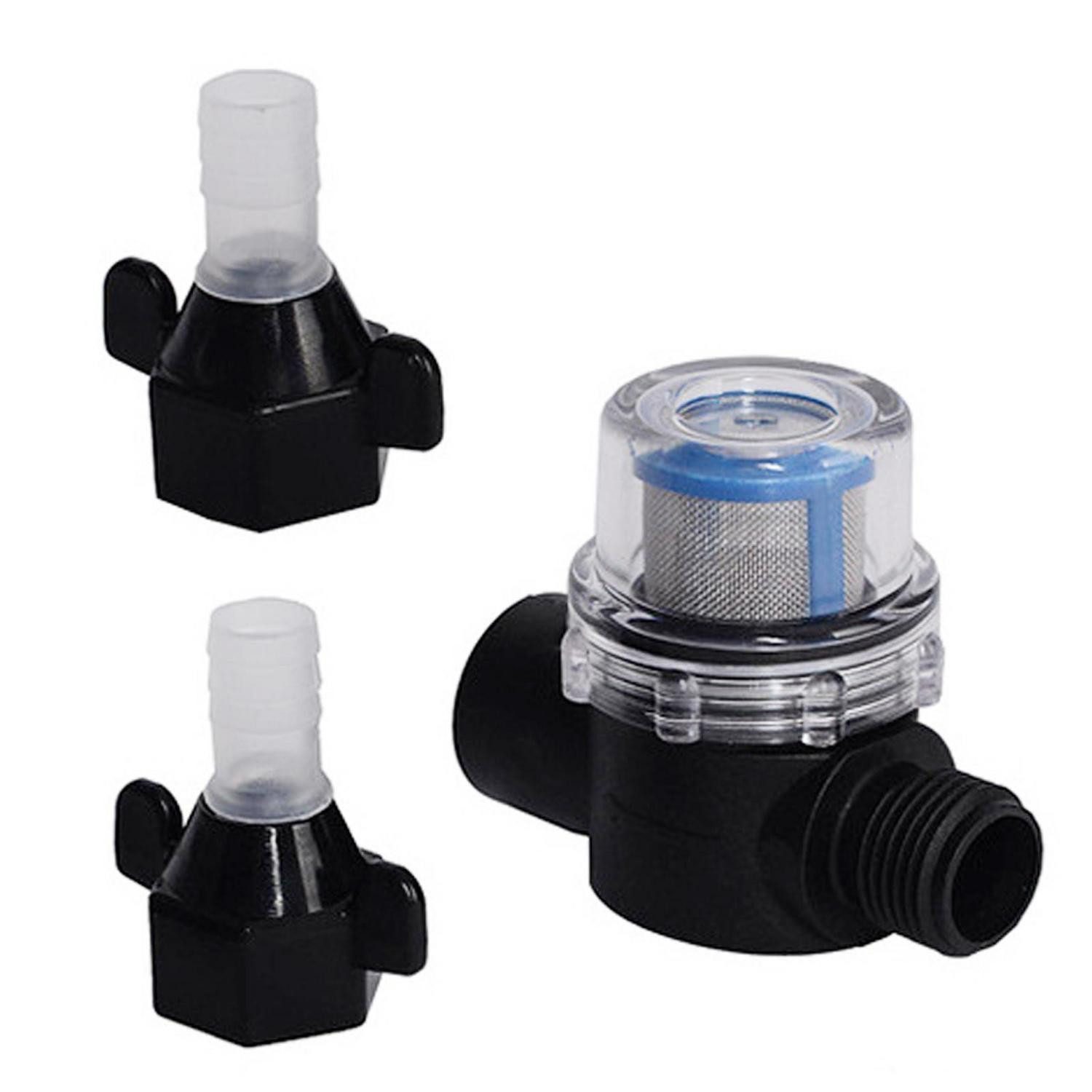 LuxusKollektion Wasserfilter Inline-Filter Gartenpumpe Transparent
