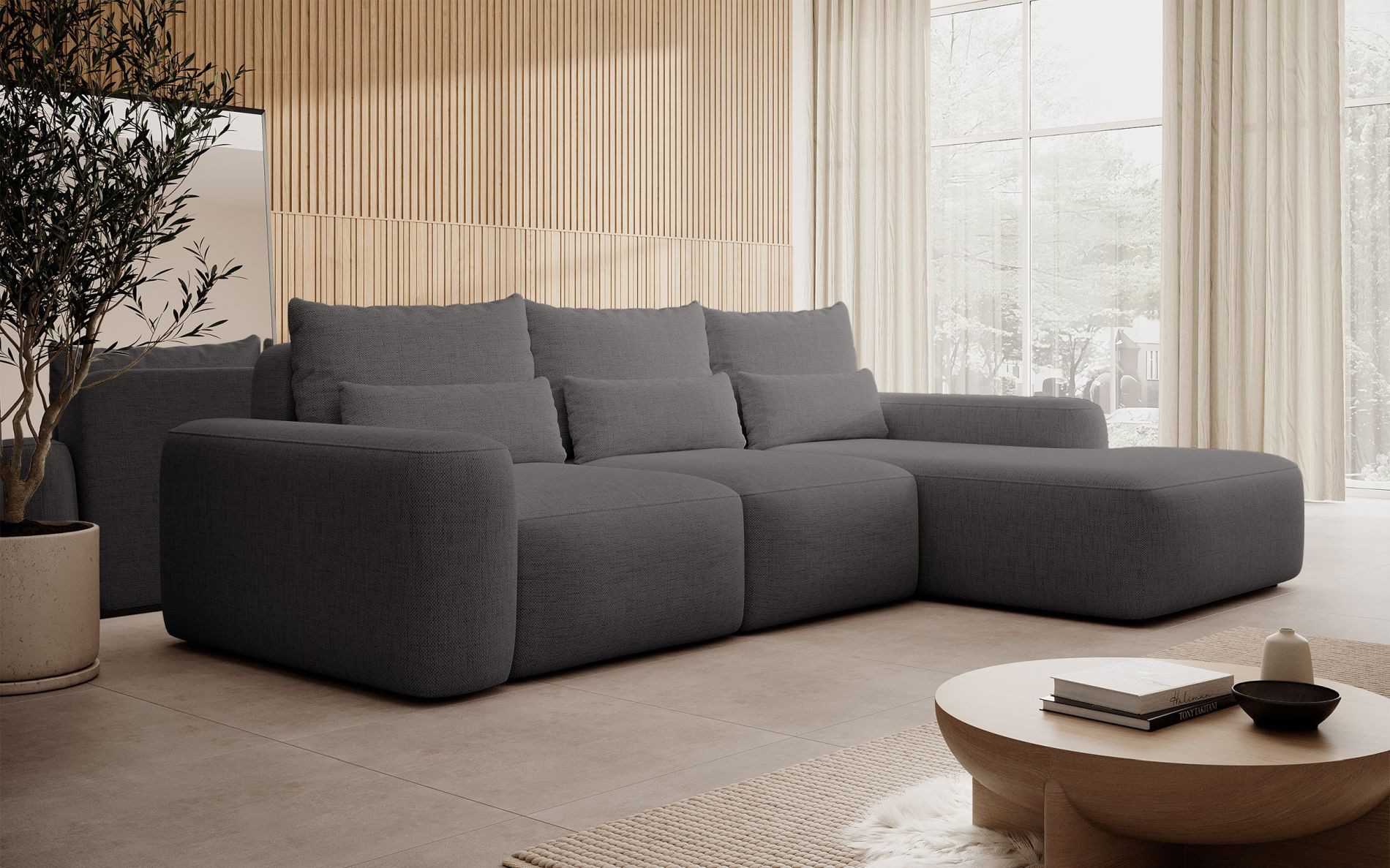 Selsey Ecksofa CARNOS, mit Schlaffunktion, Bettkasten, günstig online kaufen