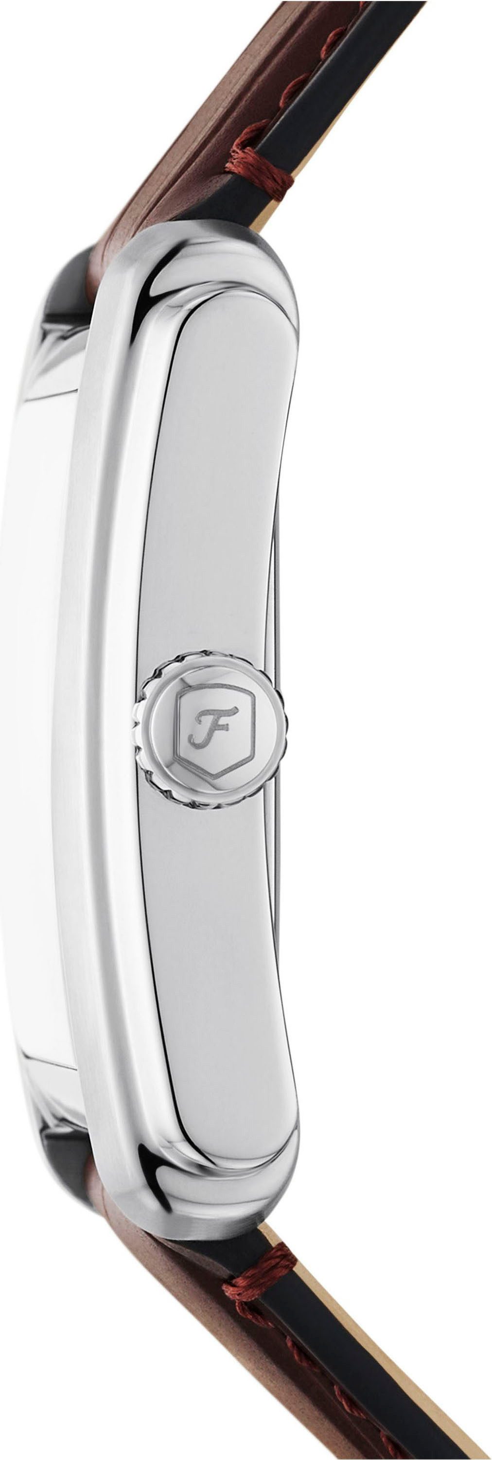 Fossil Quarzuhr CARRAWAY FS6110, Armbanduhr, Herrenuhr, Lederarmband, analo günstig online kaufen