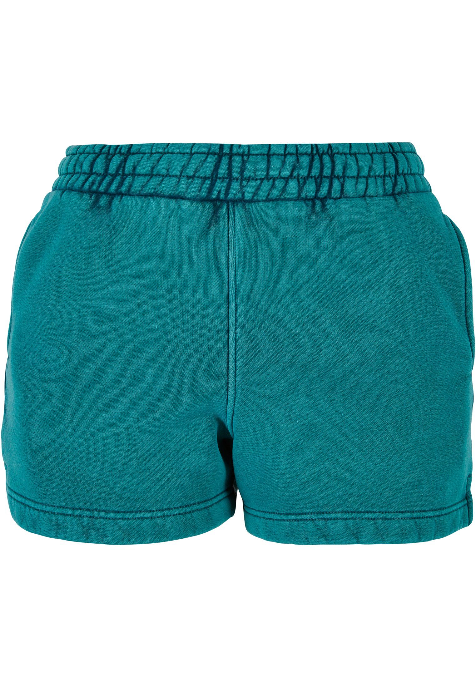 URBAN (1-tlg) Ladies Stone CLASSICS Damen watergreen Washed Shorts Sweatshorts