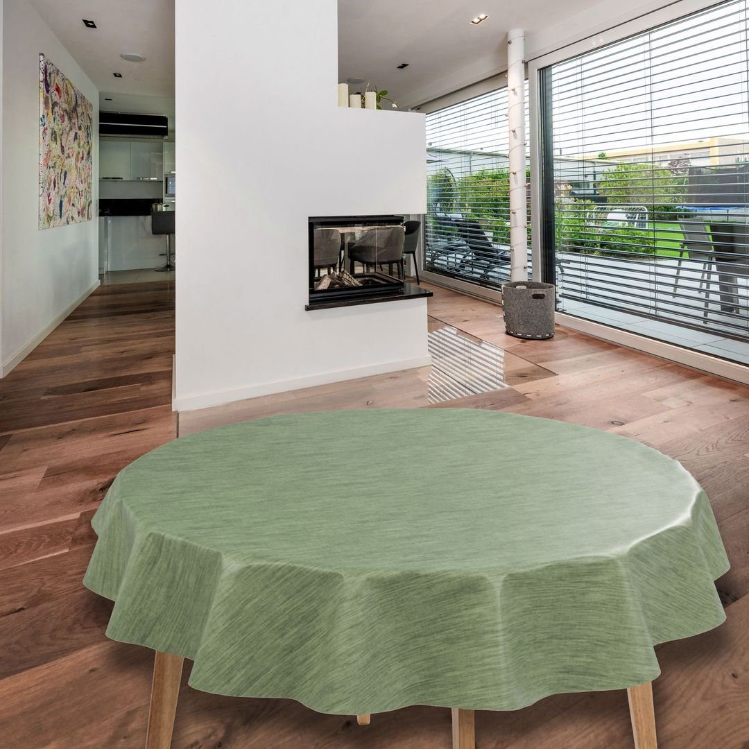 laro Tischdecke Wachstuch-Tischdecke Wachstischdecke Tischwäsche Abwaschbar – Bild 2 von 5