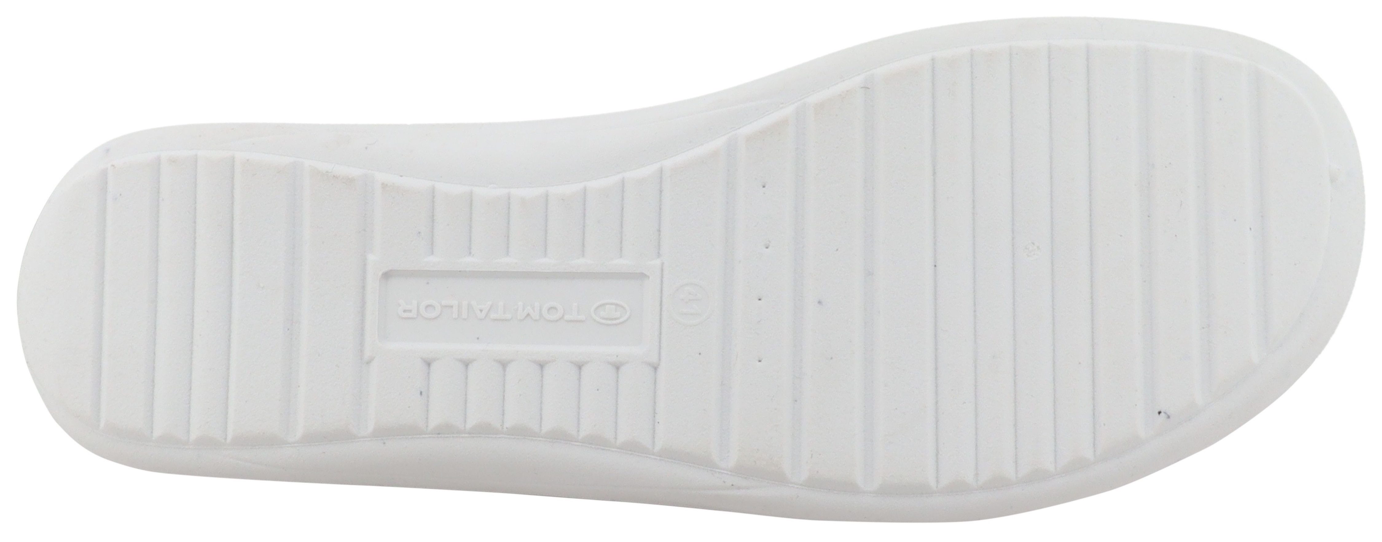 TOM TAILOR Kawelo Barfußschuh Freizeitschuh, Halbschuh, Schnürschuh mit Logoschriftzug