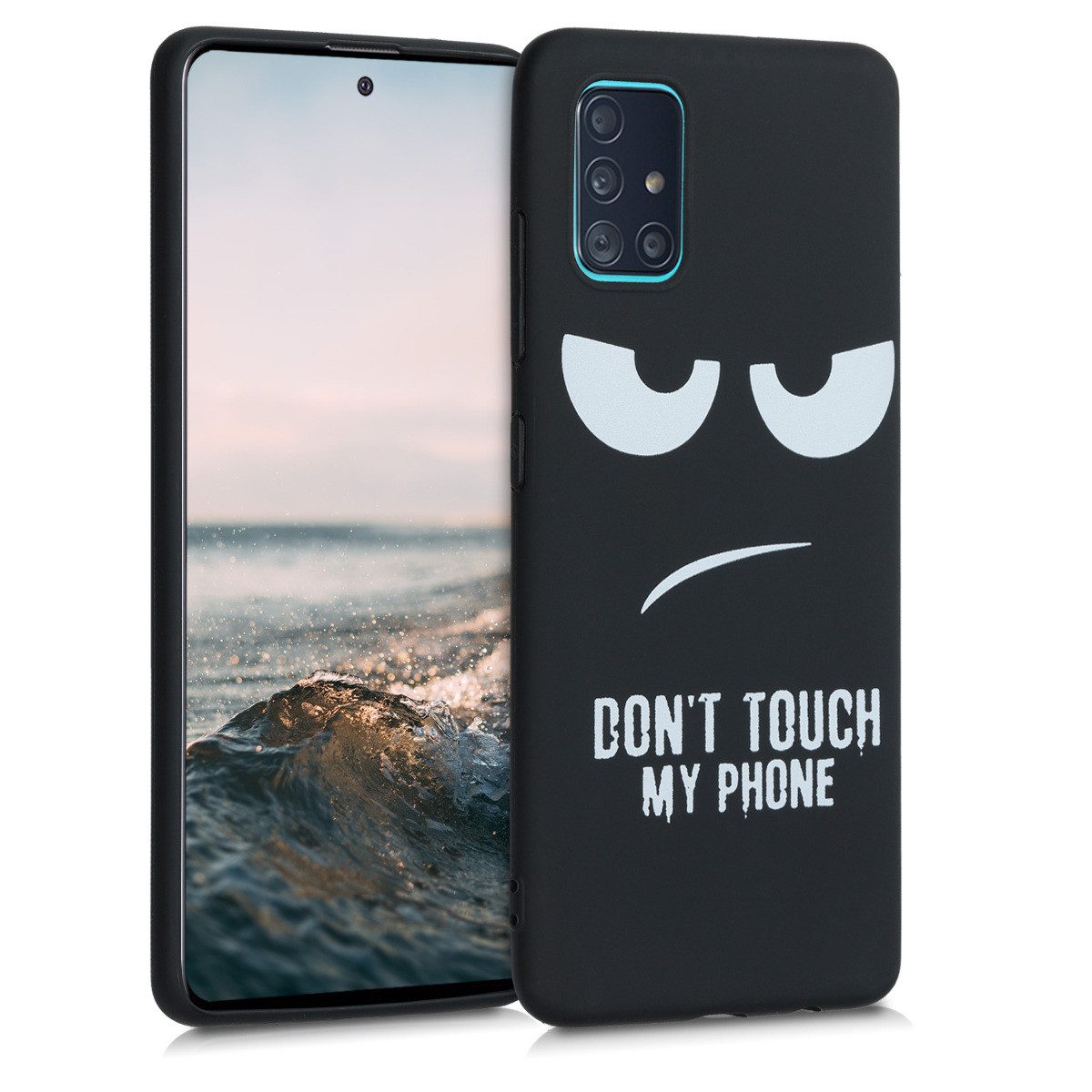 kwmobile Handyhülle kwmobile Hülle kompatibel mit Samsung Galaxy A51 - Handyhülle Silikon, Hülle kompatibel mit Samsung Galaxy A51 - Handyhülle Silikon Case