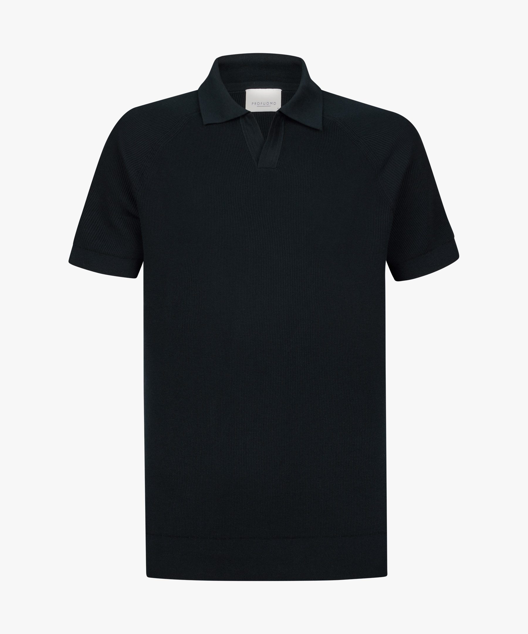 Profuomo Poloshirt POLO OPEN COLLAR SS NAVY