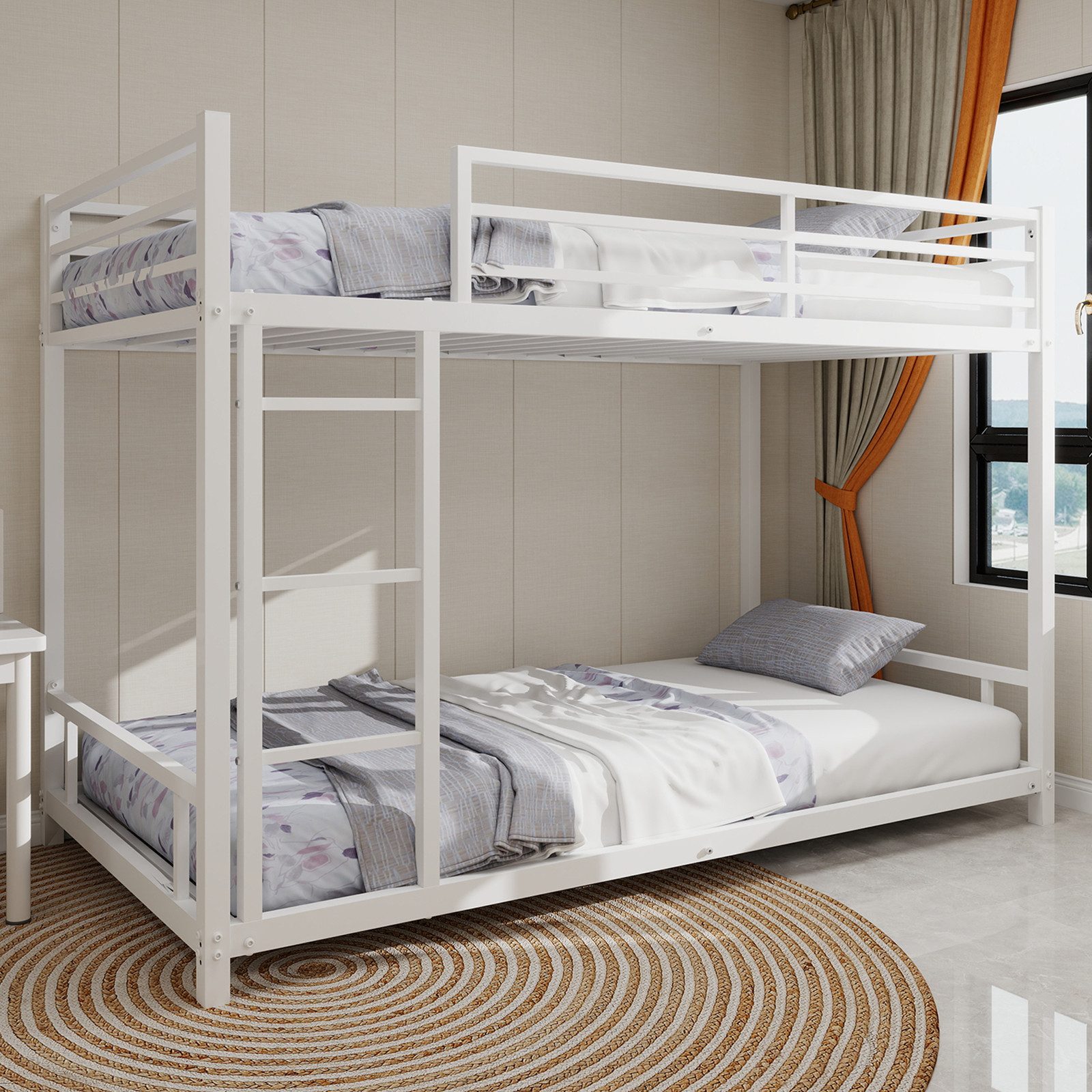 Odikalo Etagenbett Kinderbett Metallbett Hochbett Bettgestell günstig online kaufen