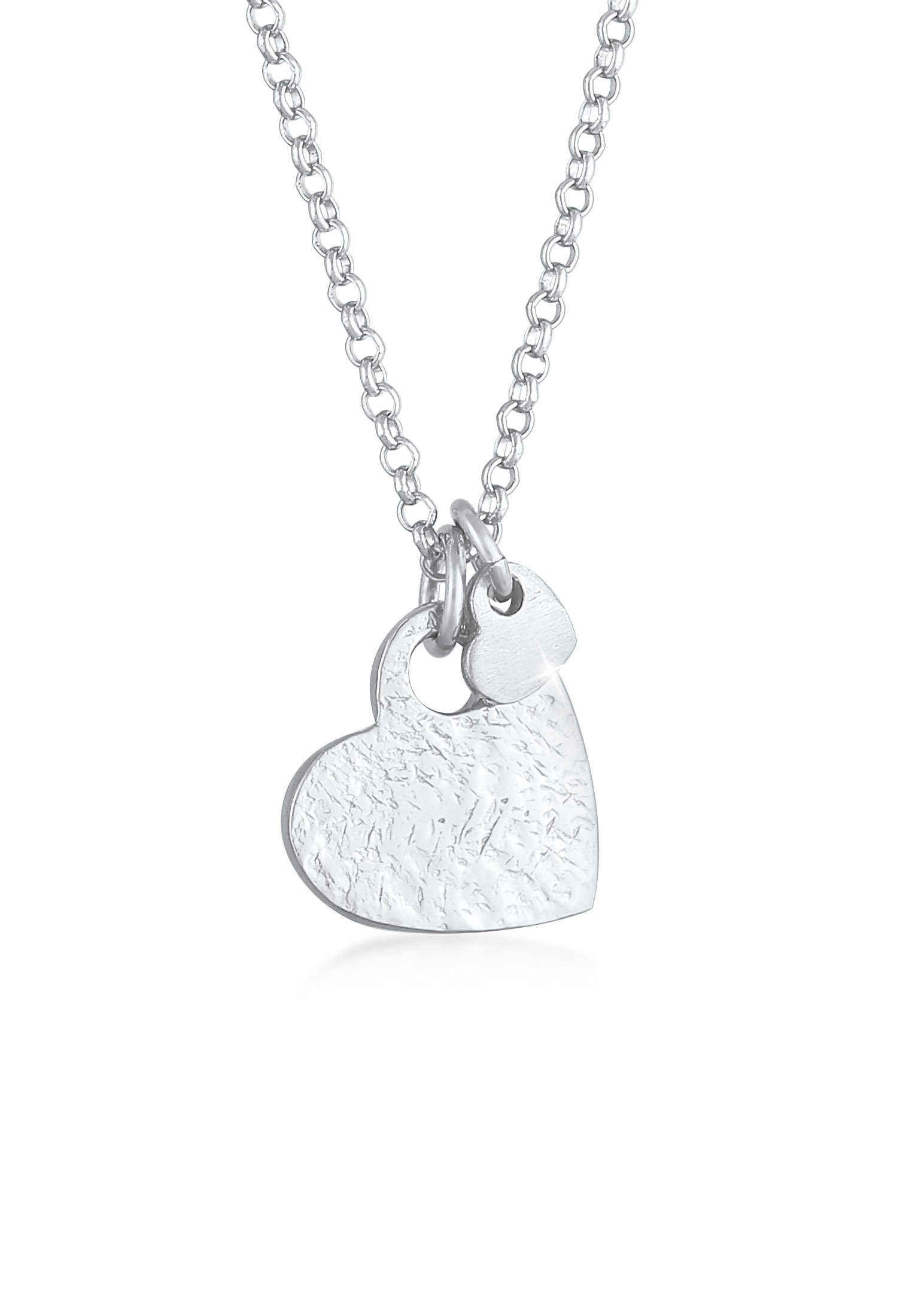 Elli Kette mit Anhänger Herzen Love günstig online kaufen