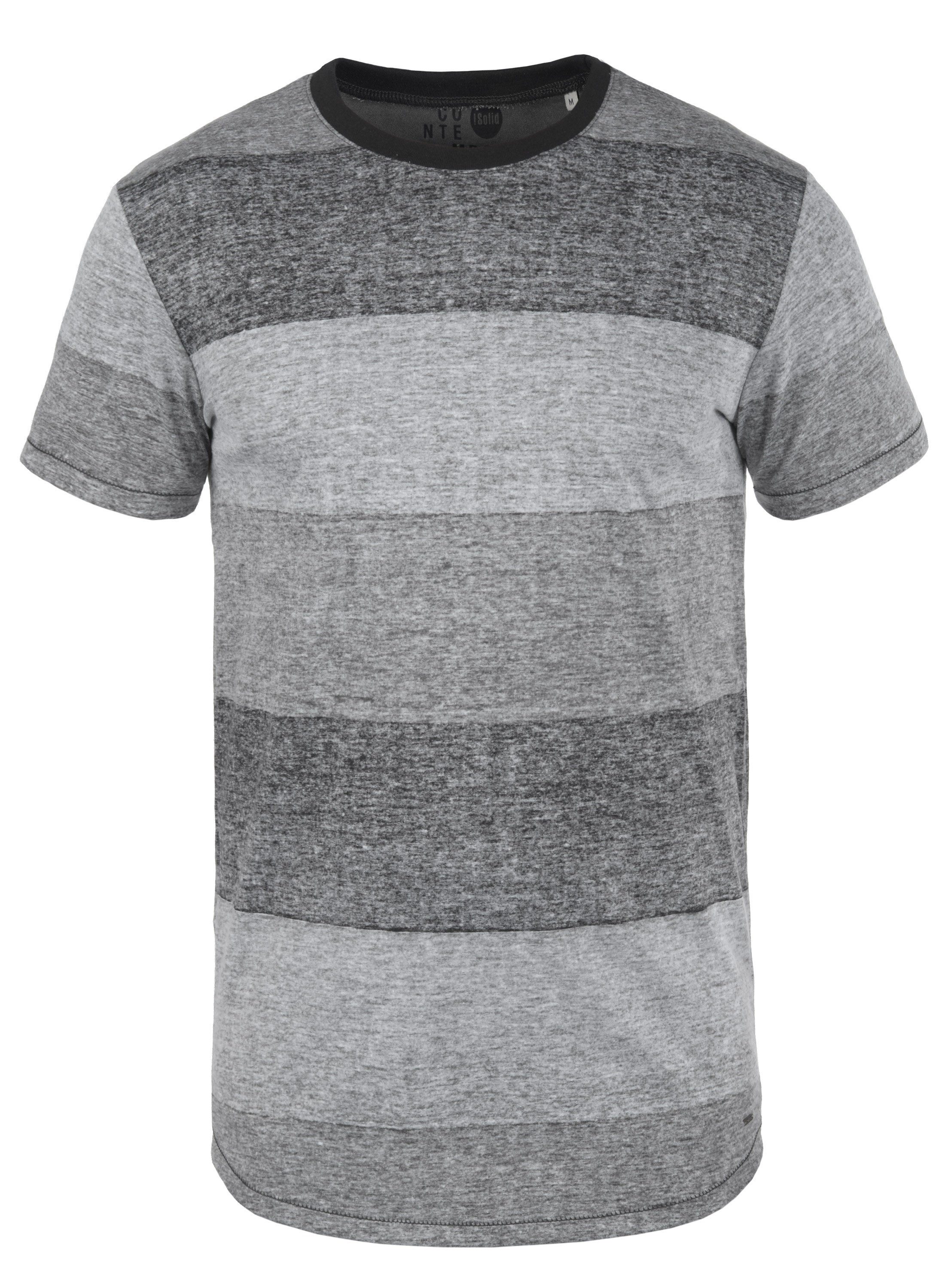 !Solid Rundhalsshirt SDTeine Kurzarmshirt mit Streifen