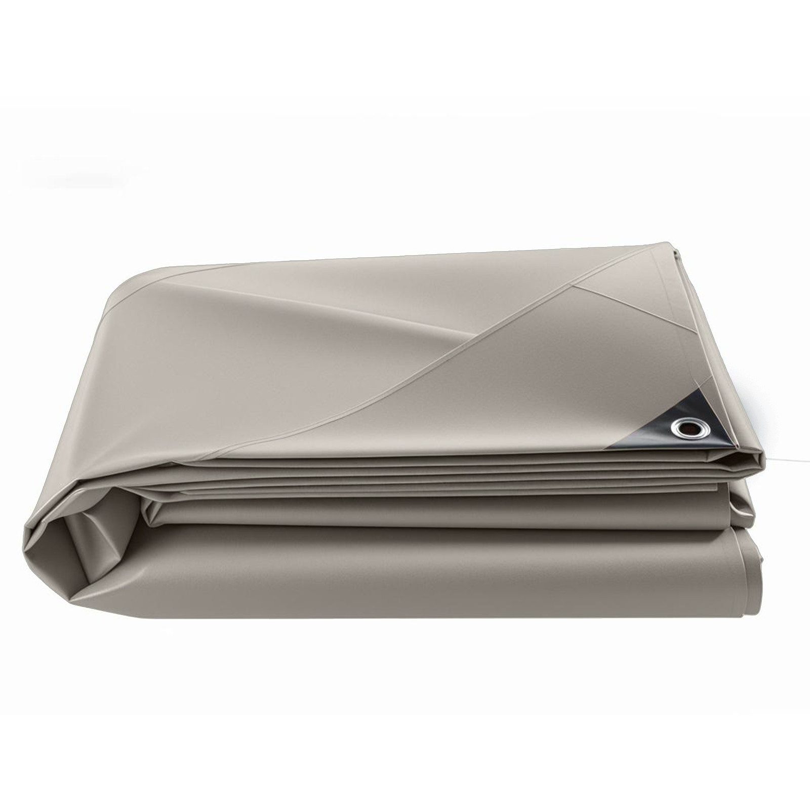 VENDOMNIA Schutzplane Abdeckplane mit Ösen – 3,99 €/m² - PVC, 650g/m2, (wasserdicht, wetterfest, UV Schutz, Größenwahl, Farbwahl: blau, dunkelgrün, grau, anthrazit, schwarz, weiss -, verstärkten Kanten), Gewebeplane, Gartenplane, Schutzplane, Allzweckplane für LKW, Auto