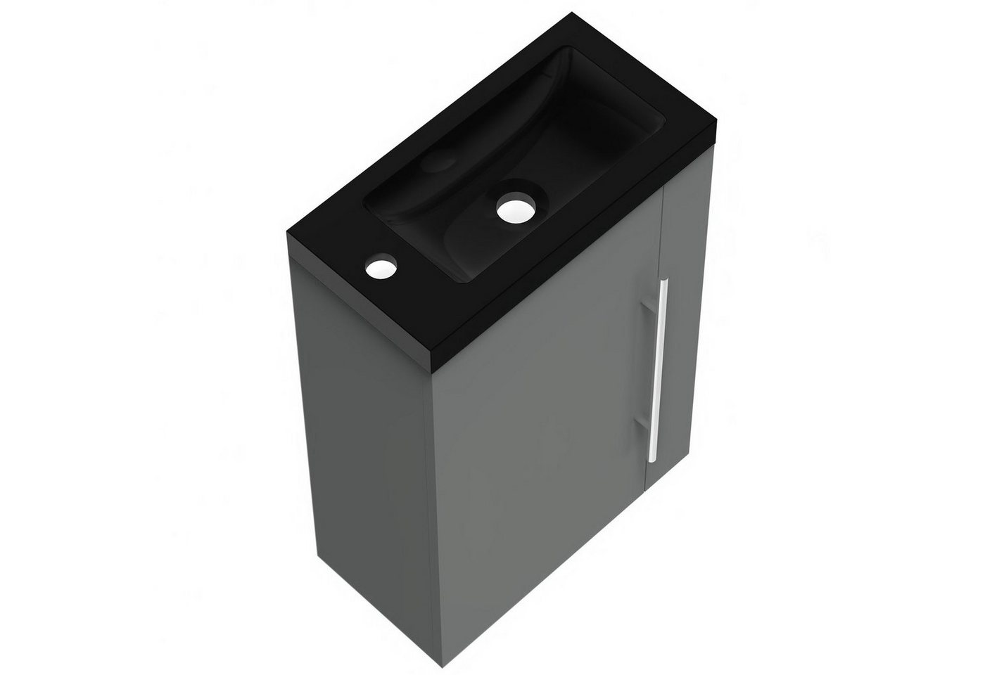 Thumbnail - duschspa Waschtisch 45 cm Breite, Schwarz Becken