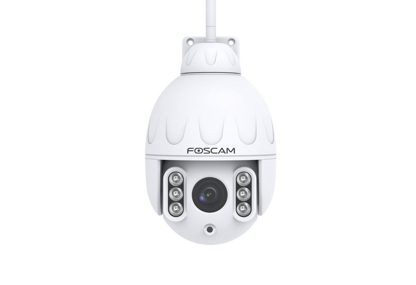 Thumbnail - Foscam Überwachungskamera FOSCAM SD4 4 MP Dual-Band WLAN PTZ Dome (Außenbereich, Innenbereich, 4-fach optischer Zoom, In...