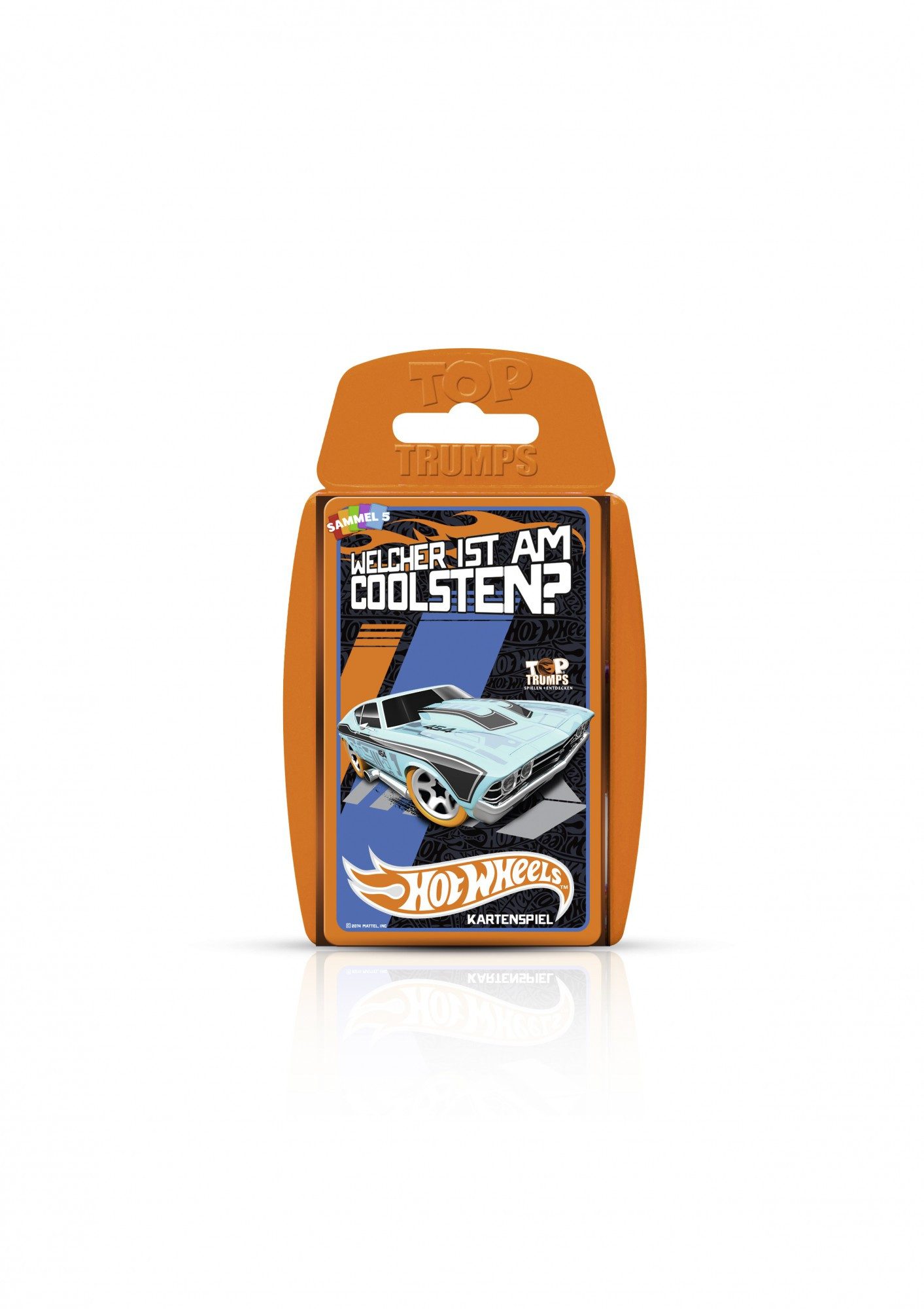Winning Moves Spiel Top Trumps - Hot Wheels, Quartett