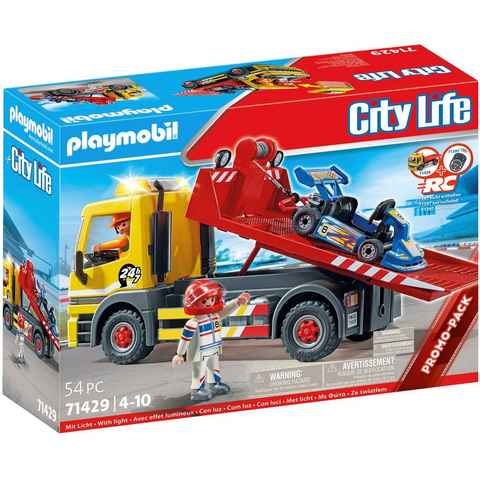 Playmobil® Konstruktions-Spielset Abschleppdienst (71429), City Life, (54 St), mit Licht