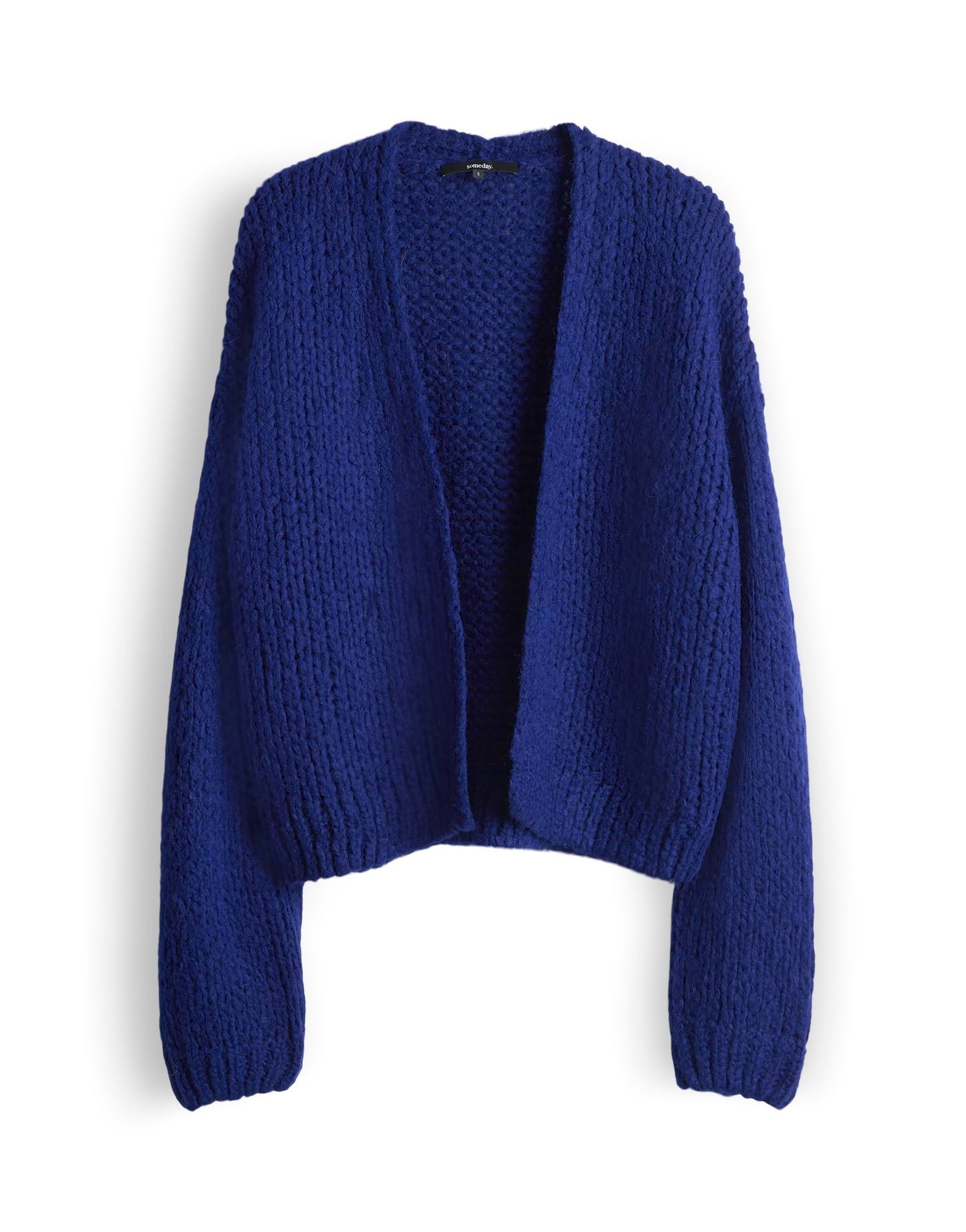 someday Strickjacke TALVIA Loose kuschelige im Alpaka Mix ovaler Schnitt, flauschige Oberfläche