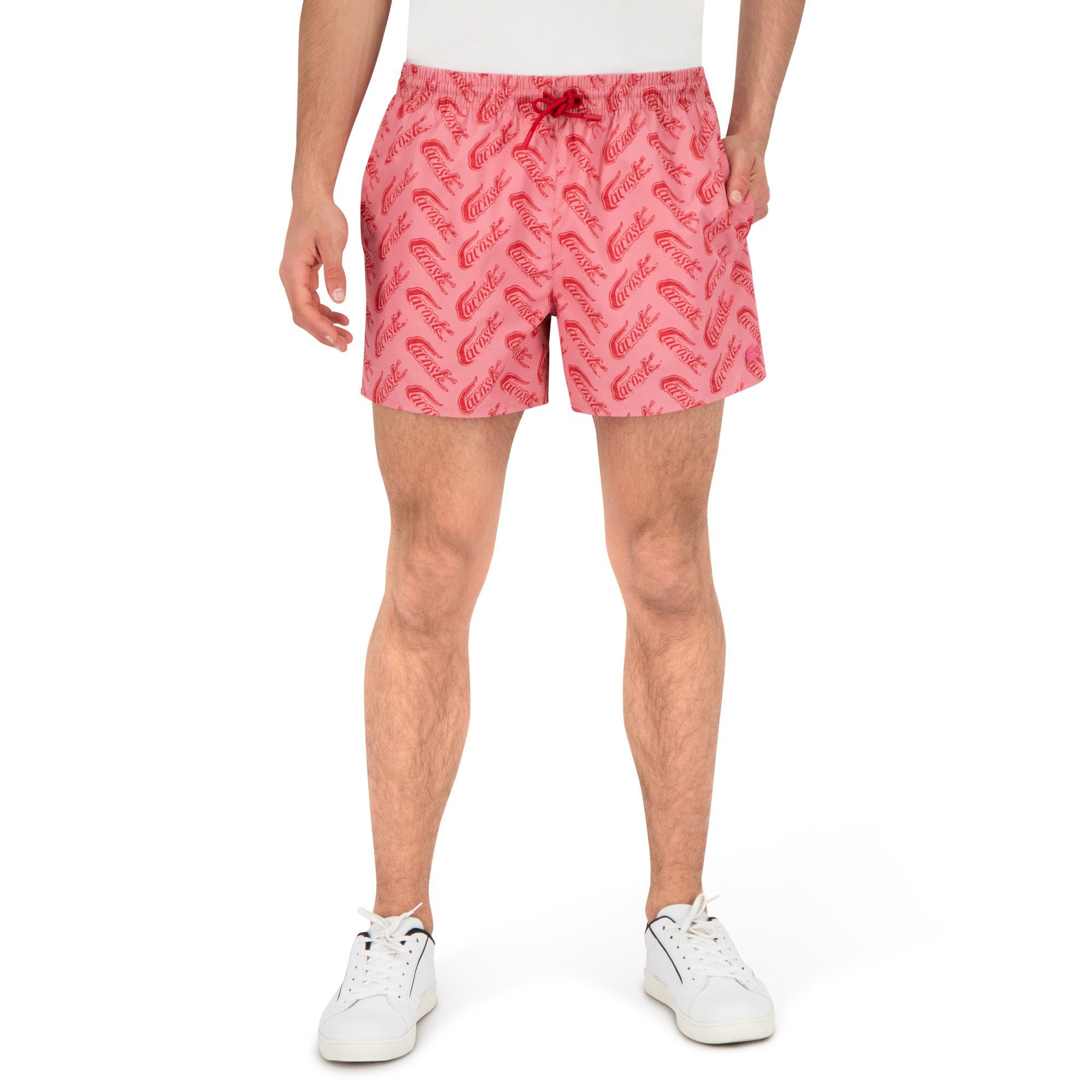 Lacoste Badeshorts LIGHTHOUSE RED/RESEDA (AY1)