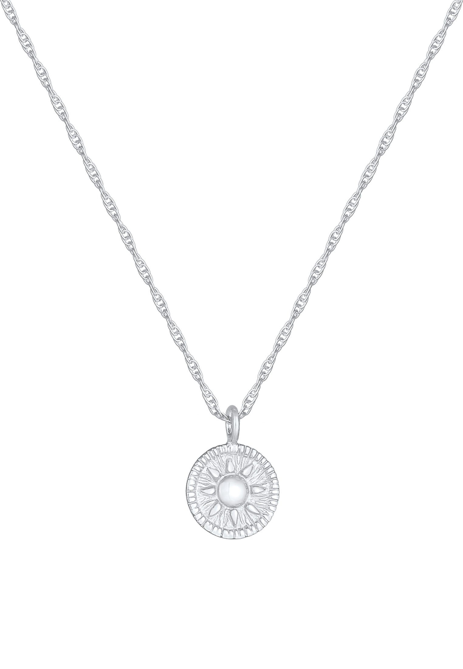Elli Kette mit Anhänger Sonne Antik günstig online kaufen
