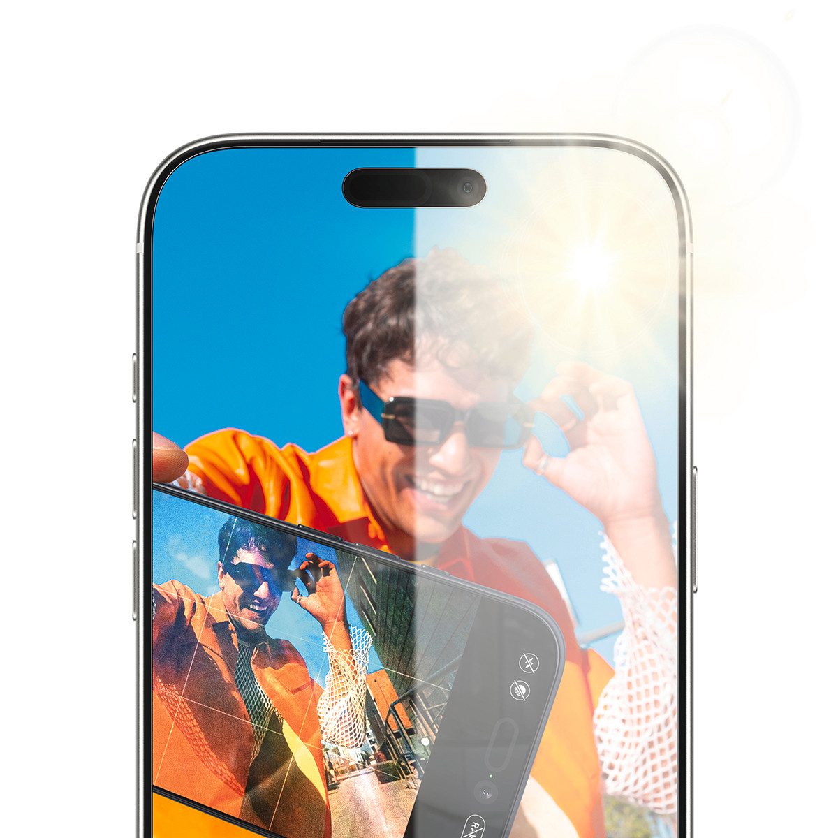 PanzerGlass ® Anti-Reflective Armor Displayschutz iPhone 17 Pro Max m. EasyAligner