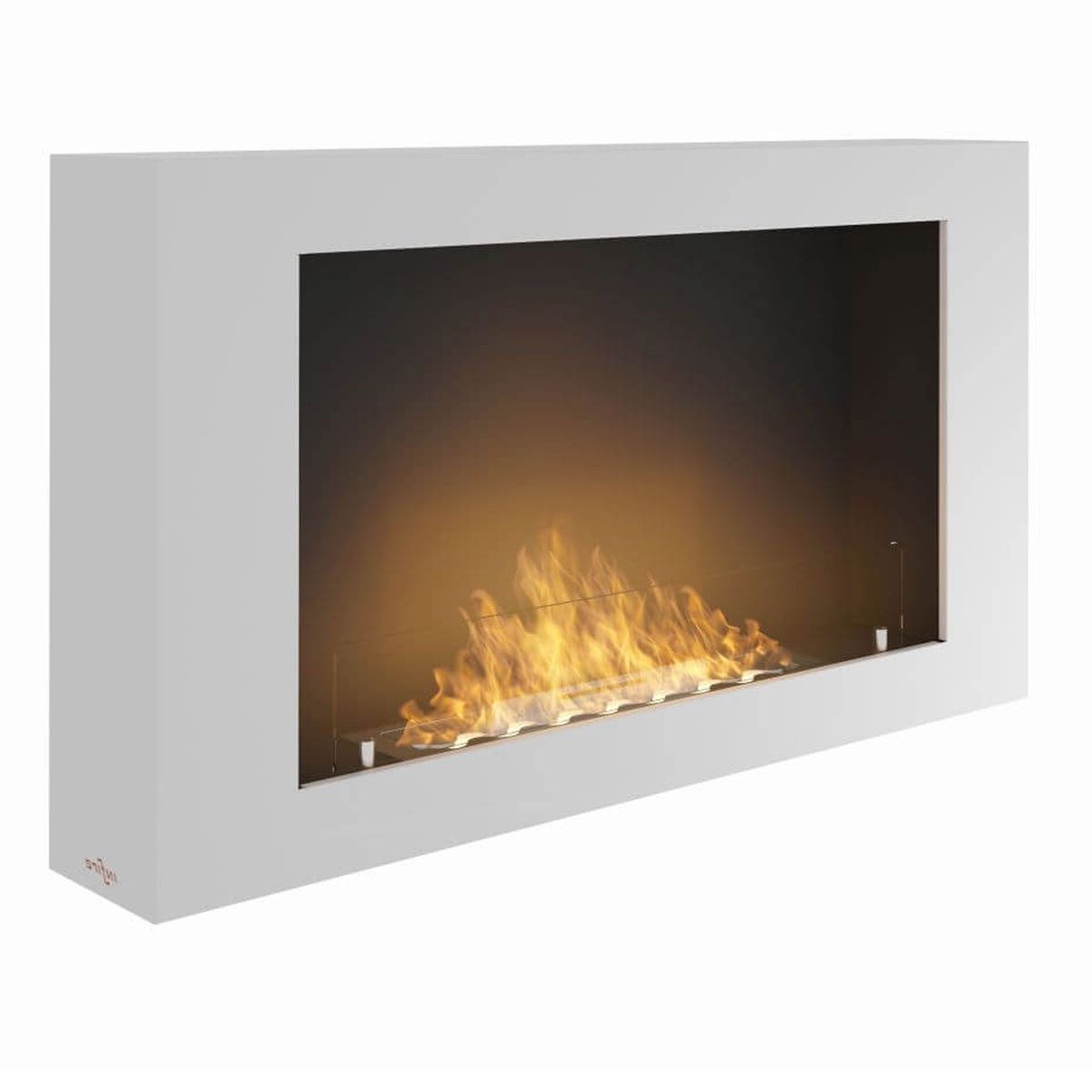 Infire Echtfeuer-Dekokamin Murall Ethanolkamin, mit Heizleistung bis 2 KW, TÜV zertifiziert