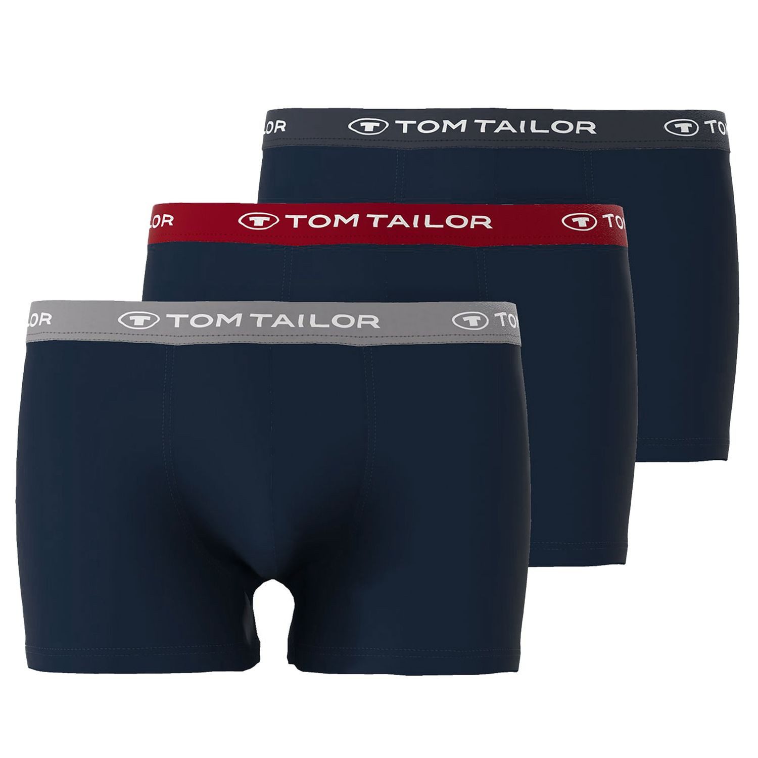 TOM TAILOR Boxershorts BUFFER (3-St) mit günstig online kaufen