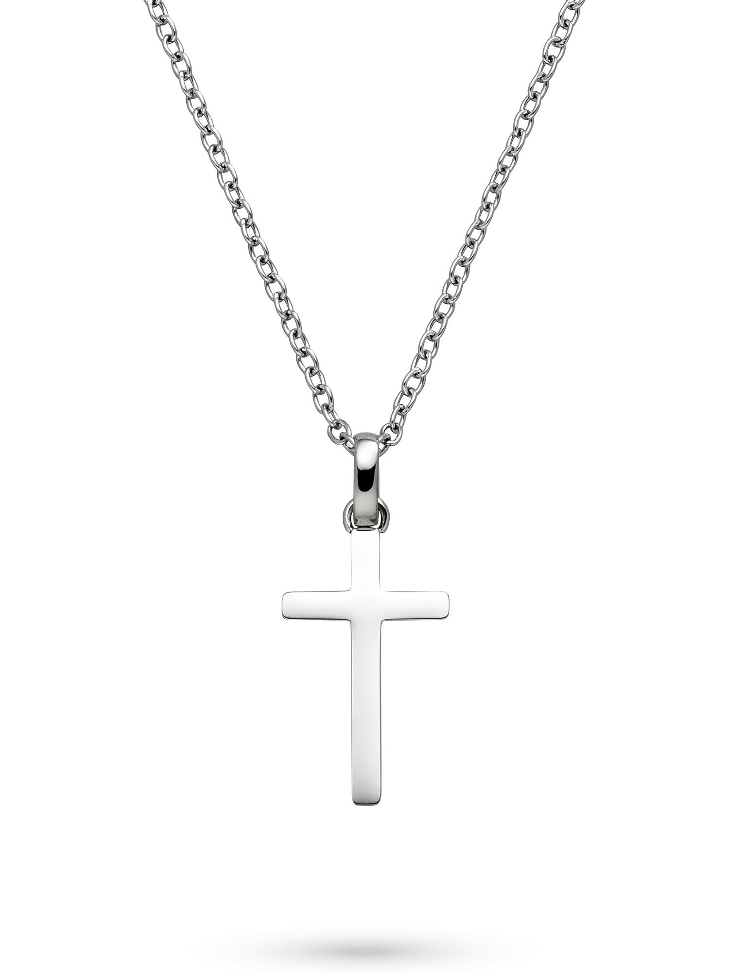 Silberkette S.Oliver Damen-Kette Edelstahl Kreuz
