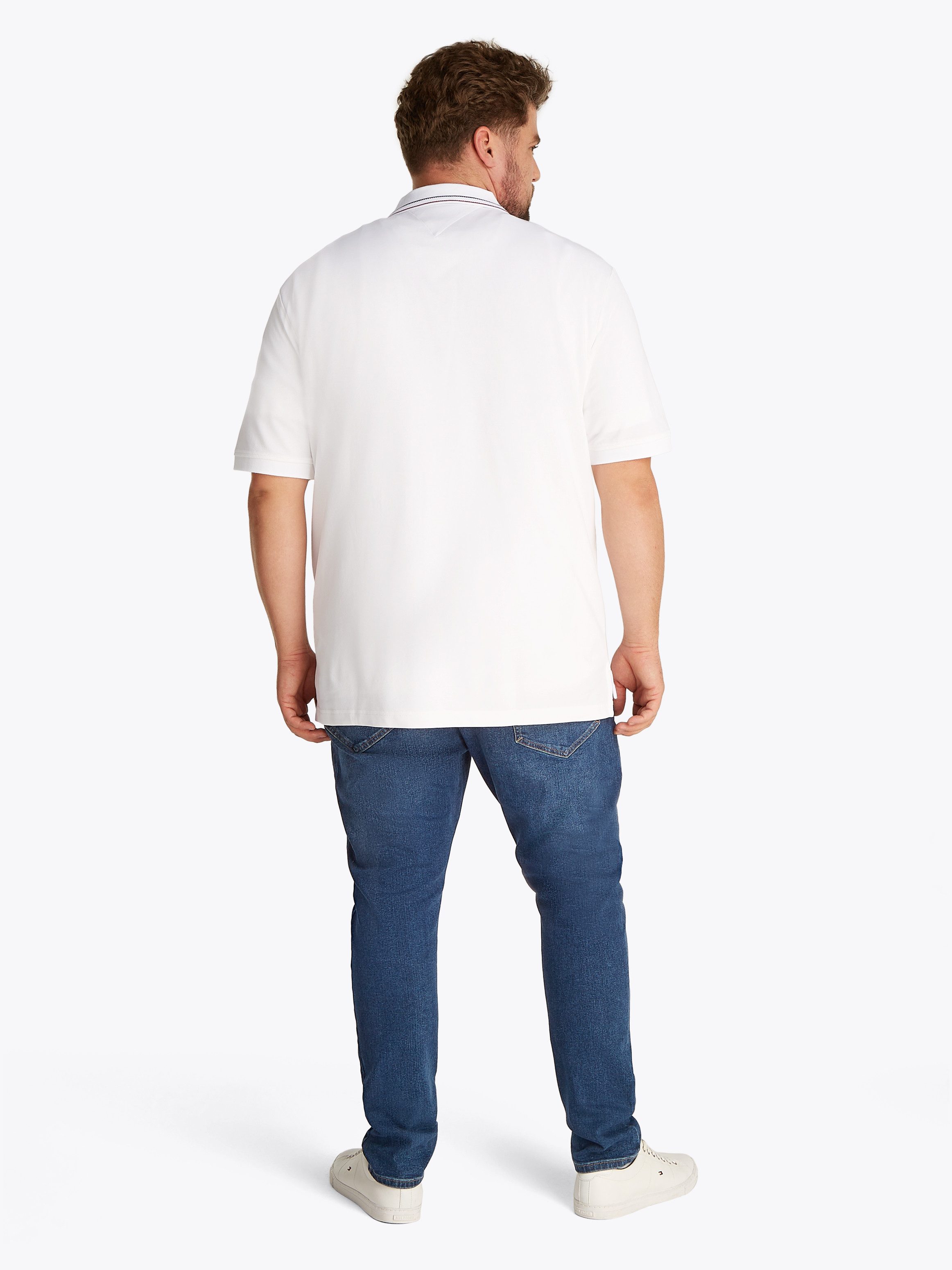 Tommy Hilfiger Big & Tall Poloshirt BT-PLACKET INTEREST REG POLO-B Große Größen